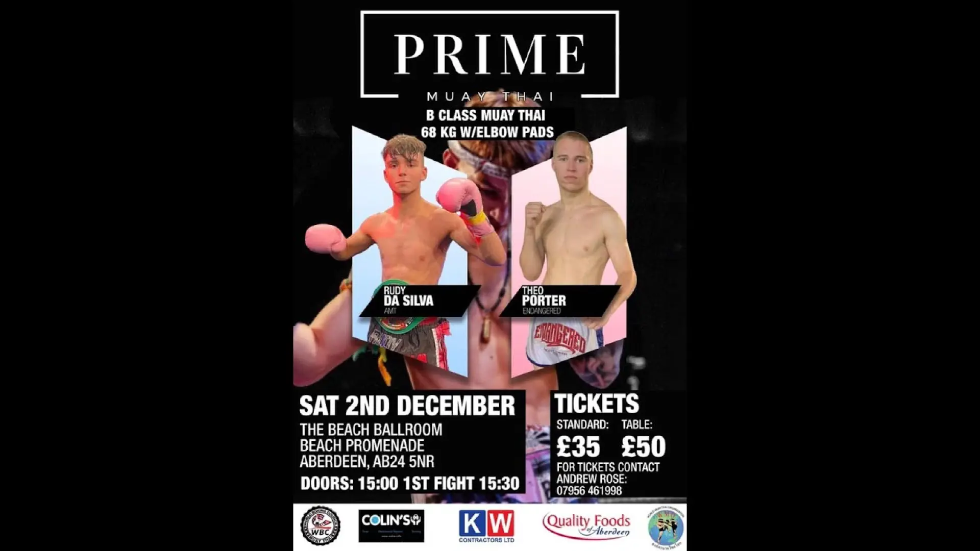 Rudy Da Silva vs Jamie Allan