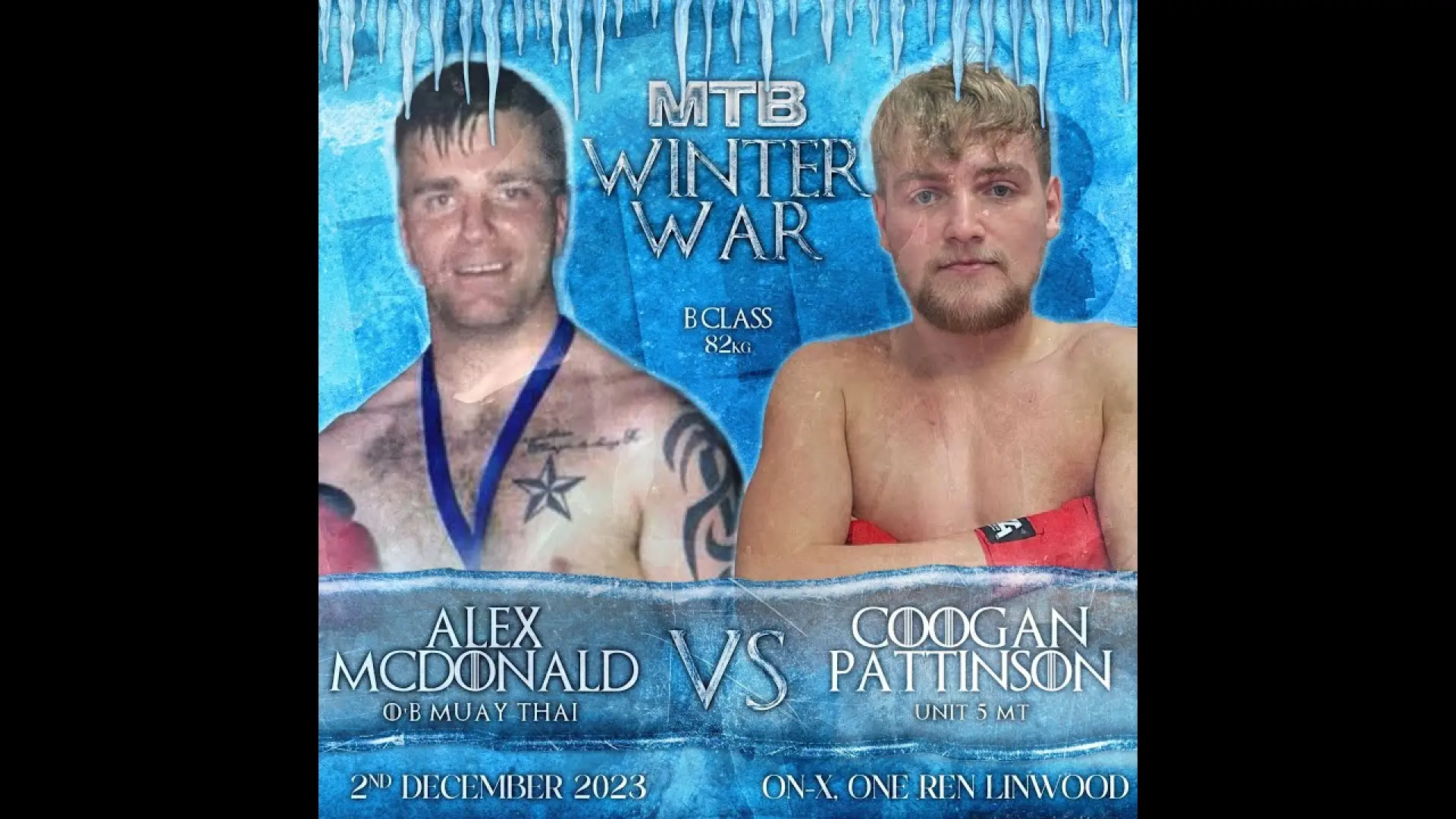 Aldo McDonald vs Coogan Pattinson