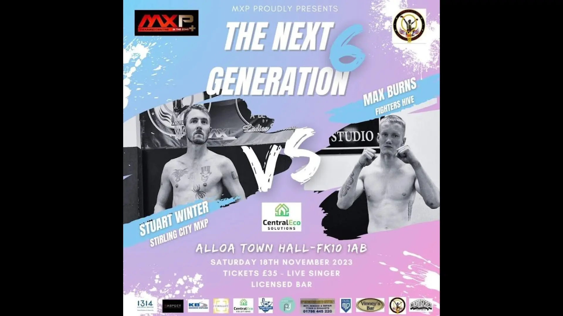 Stuart Winter vs Max Burns