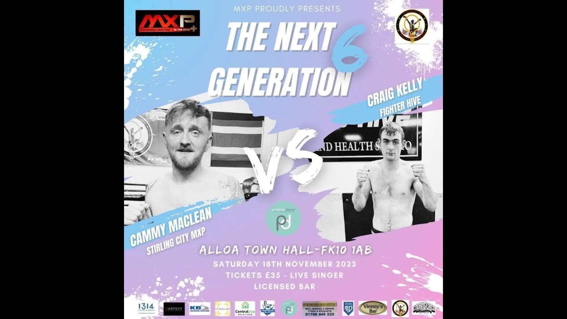 Cameron McLean vs Craig Kelly