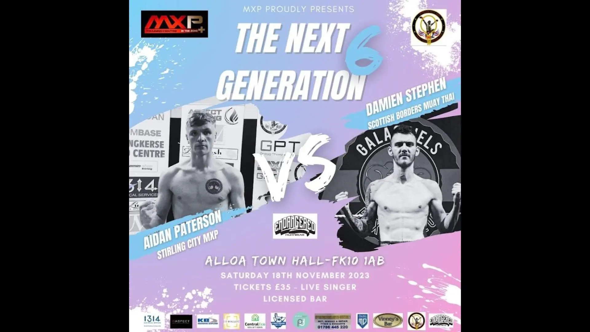 Aiden Paterson vs Owen Johnstone