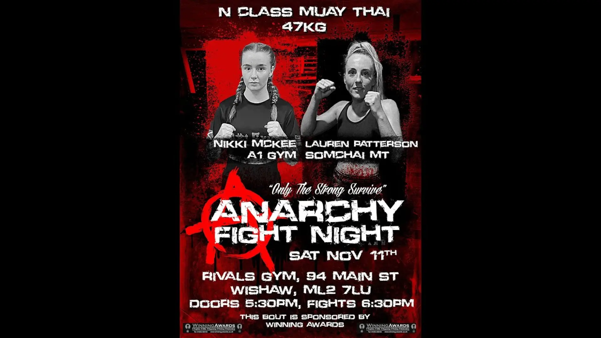 Nikki McKee vs Lauren Paterson