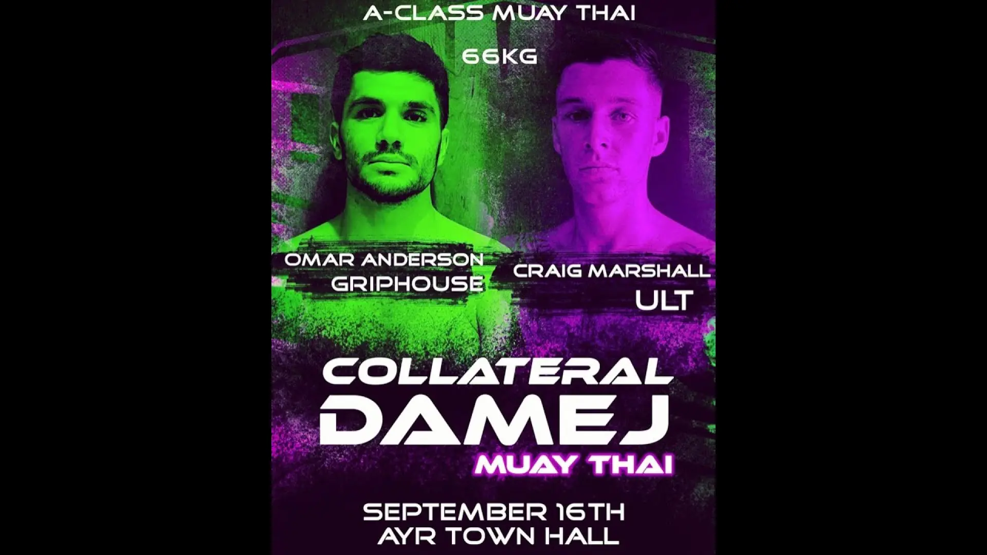 Omar Anderson vs Craig Marshall