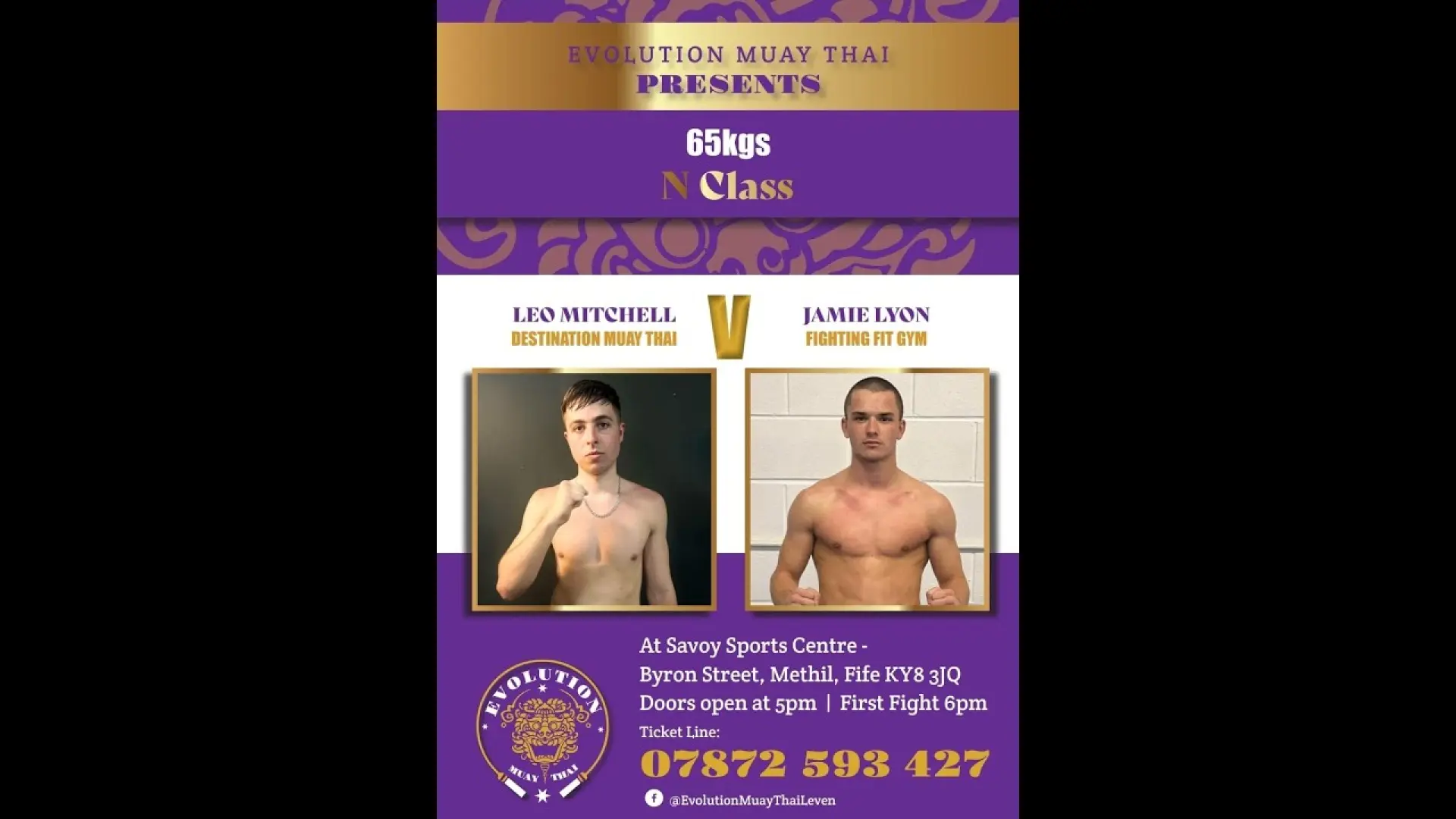 Jamie Lyon vs Leo Mitchell