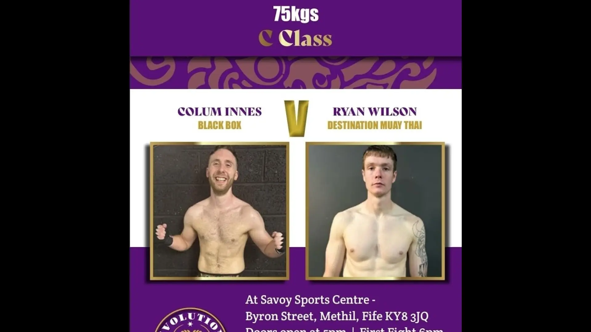 Colum Innes vs Ryan Wilson