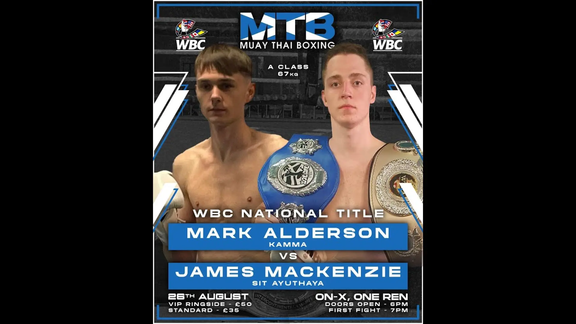 James MacKenzie vs Mark Alderson
