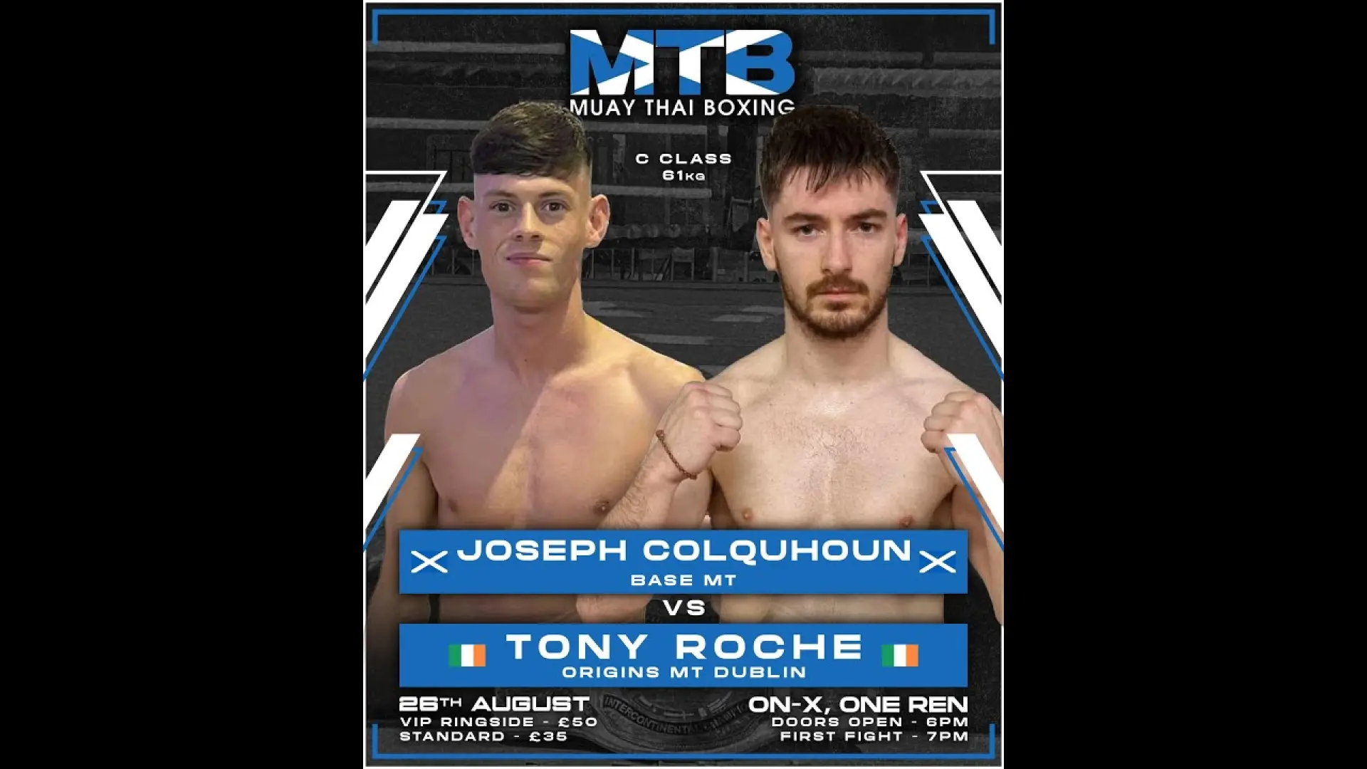 Joseph Colquhoun vs Tony Roche
