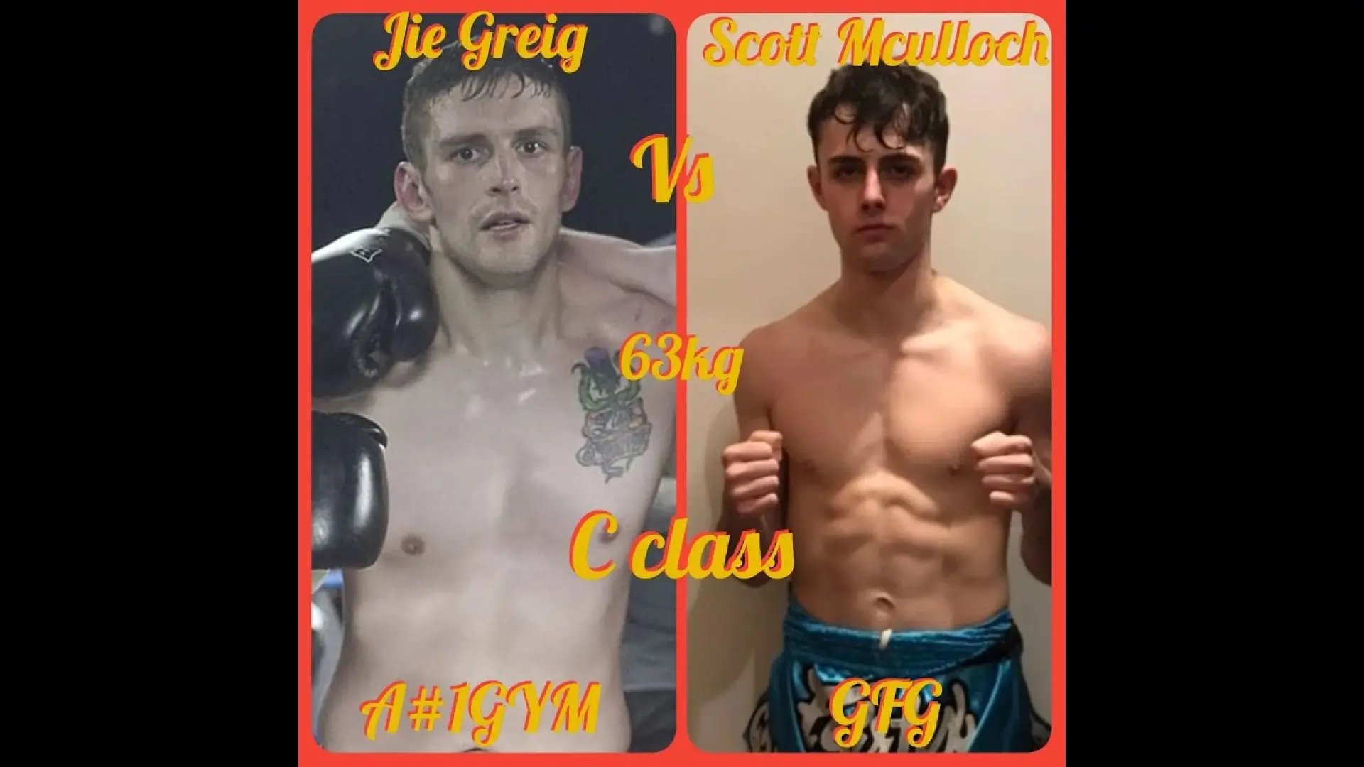 Jie Greig vs Scott McCulloch