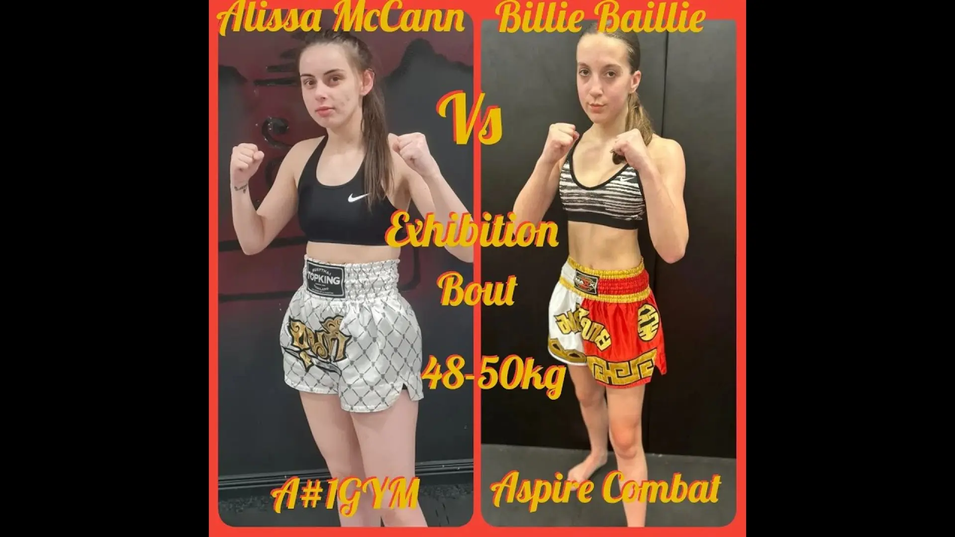 Alissa McCann vs Billie Baillie