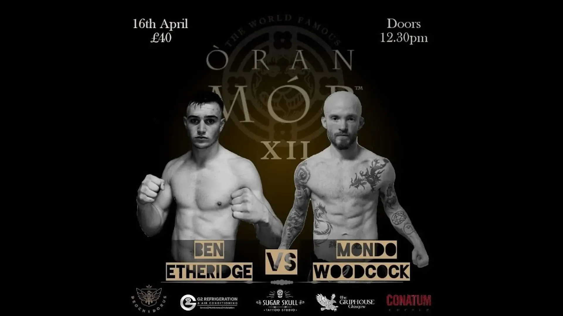 Ben Etheridge vs Mondo Woodcock