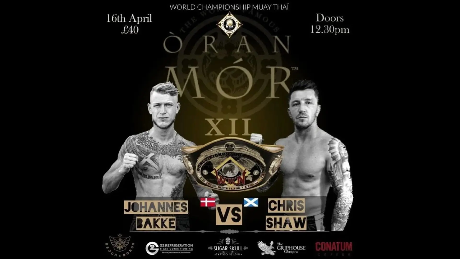 Johannes Bakke Petersen vs Chris Shaw