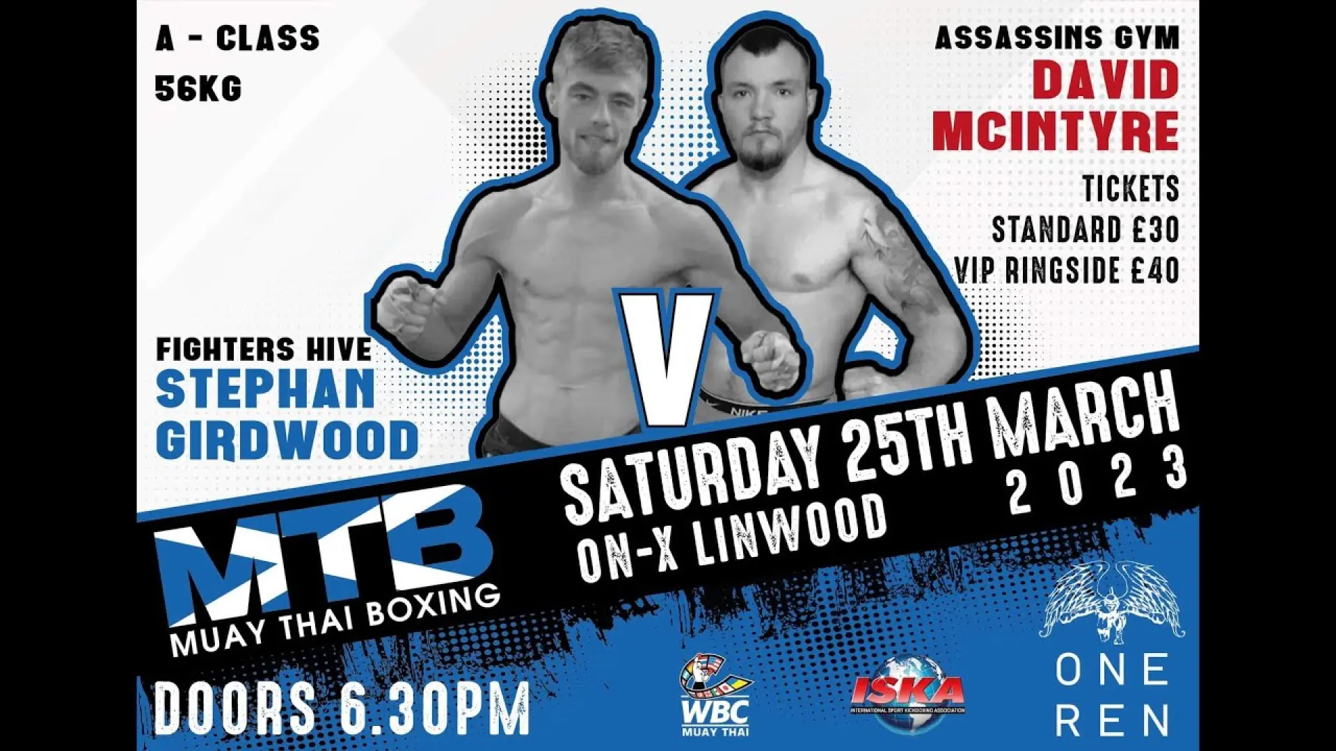 Stephan Girdwood vs Davie McIntyre