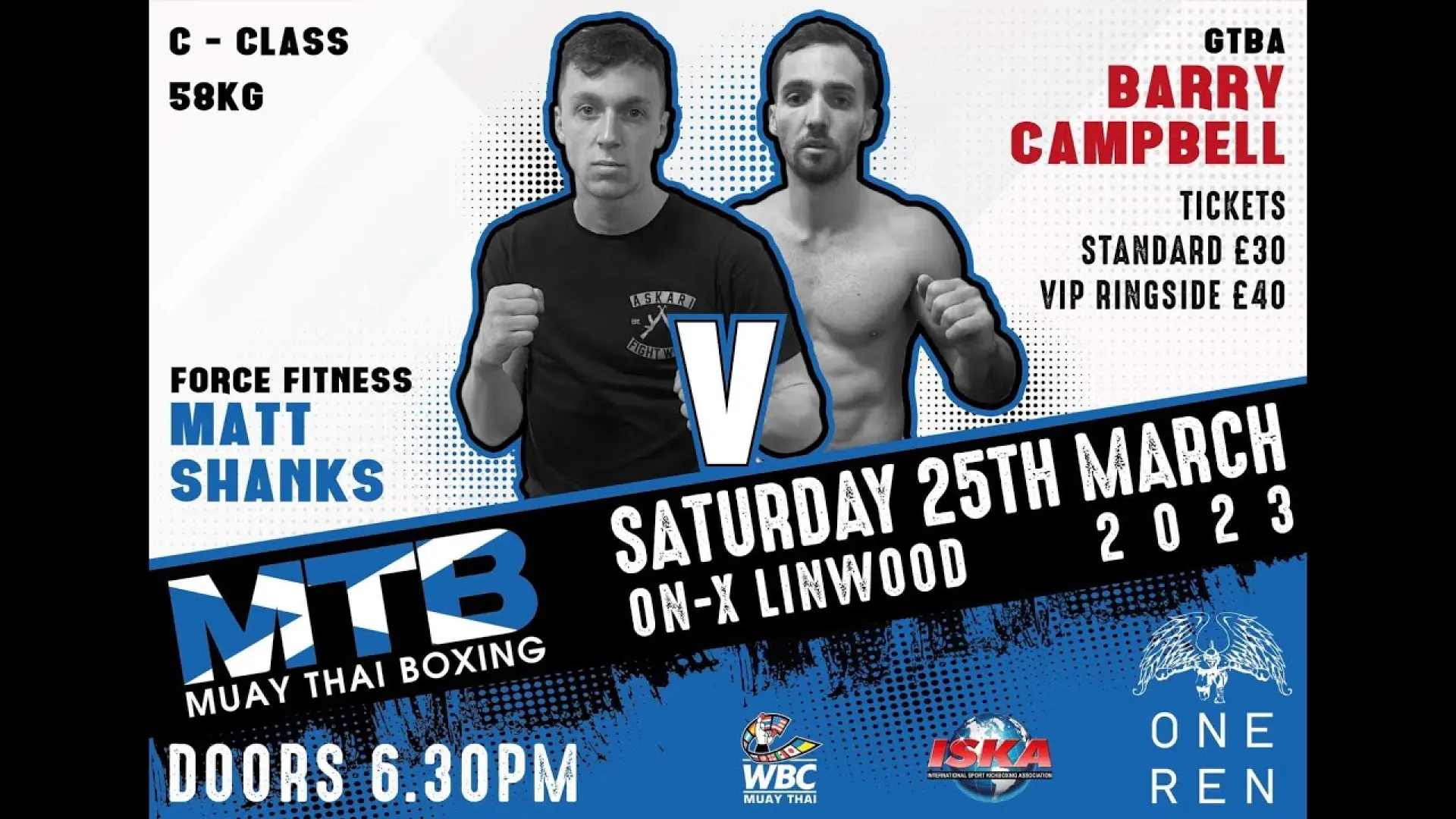 Barry Campbell vs Matt Shanks