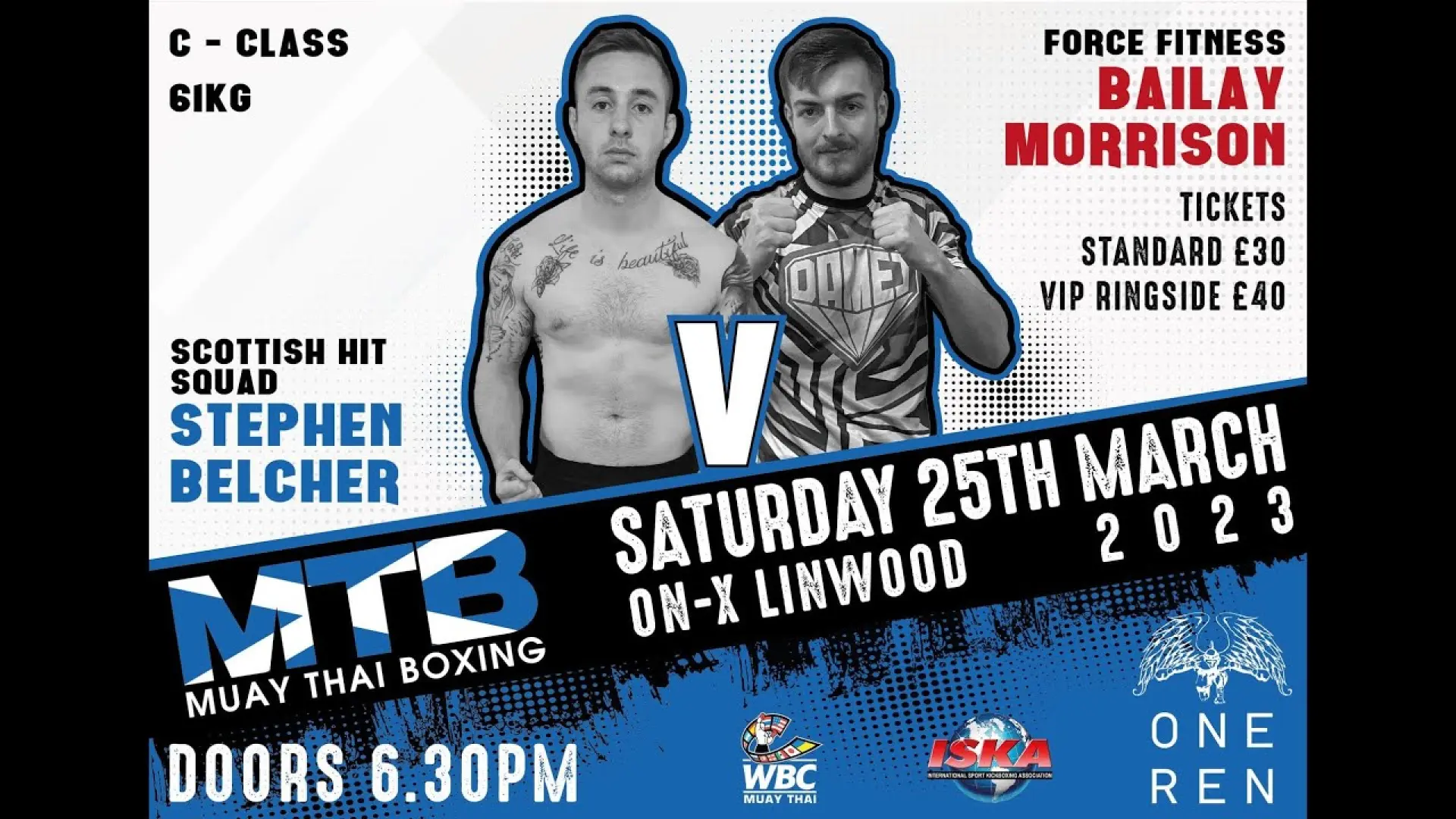 Stephen Belcher vs Bailay Morrison