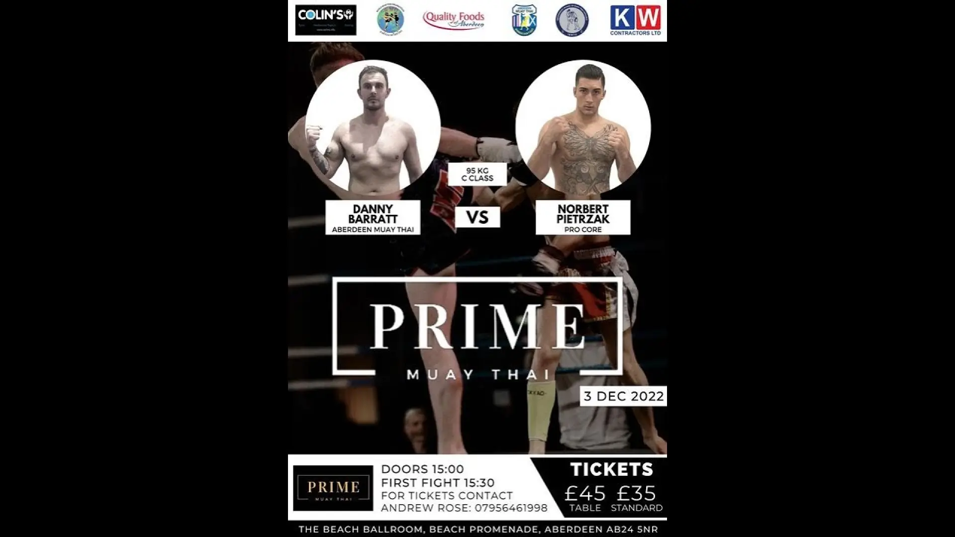 Danny Barratt vs Norbert Pietrzak