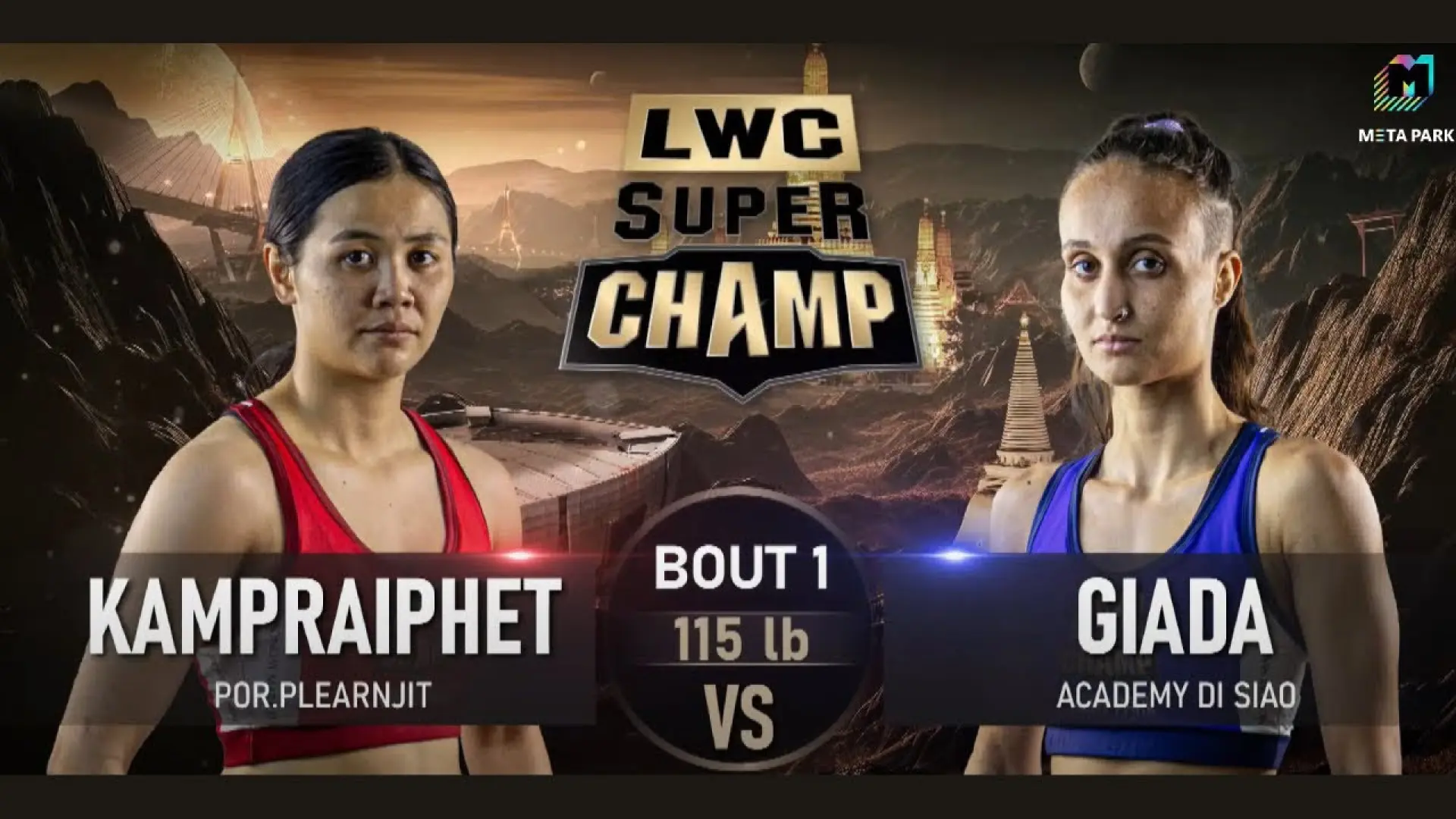 Kampraiphet Por.Plearnjit vs Giada Lo Verso