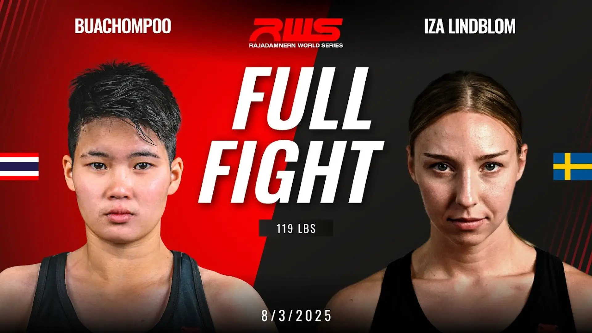 BuaChompoo Por.Muangpetch vs Iza Lindblom