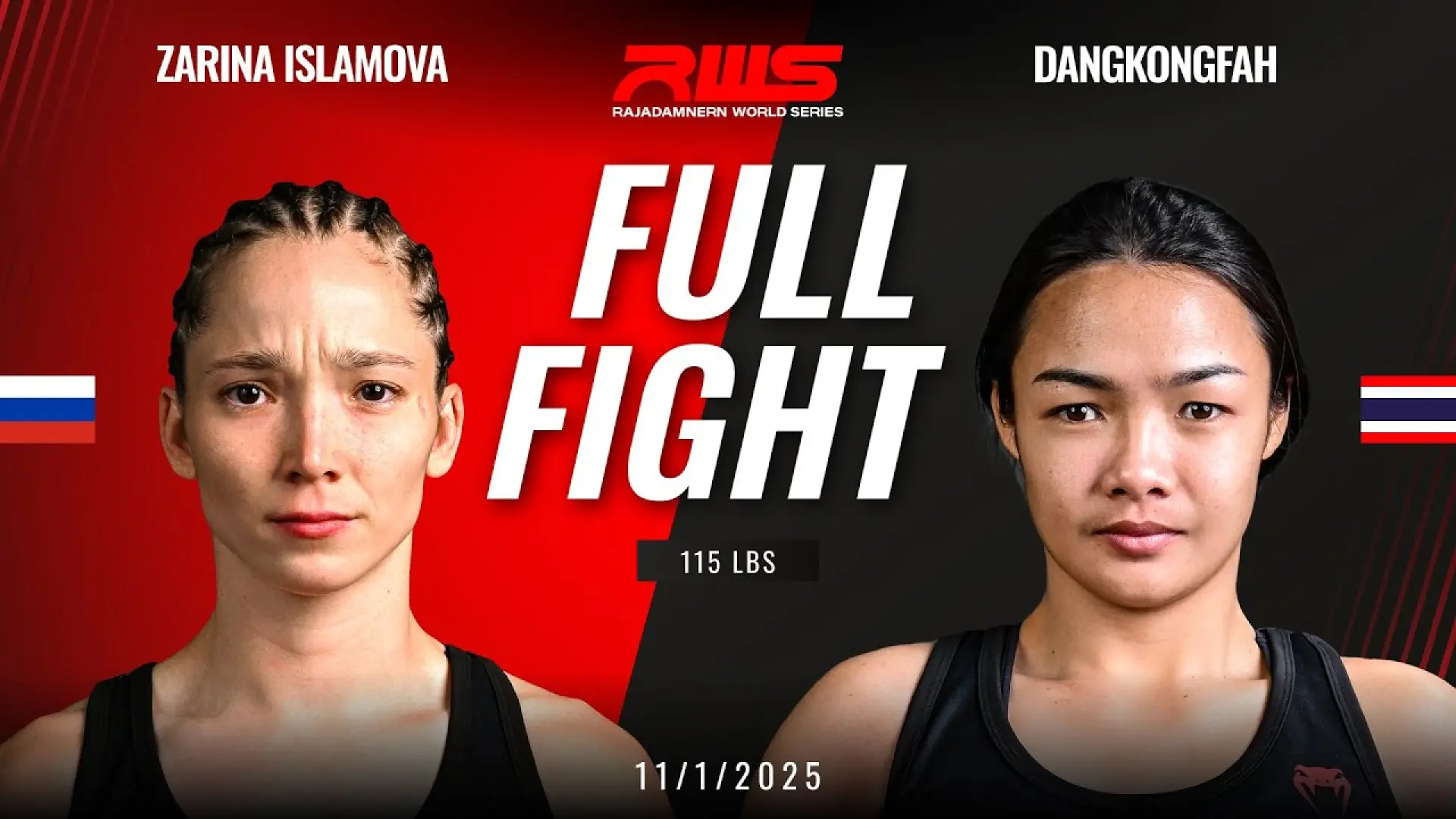 Zarina Islamova vs Dangkongfah Banchamek