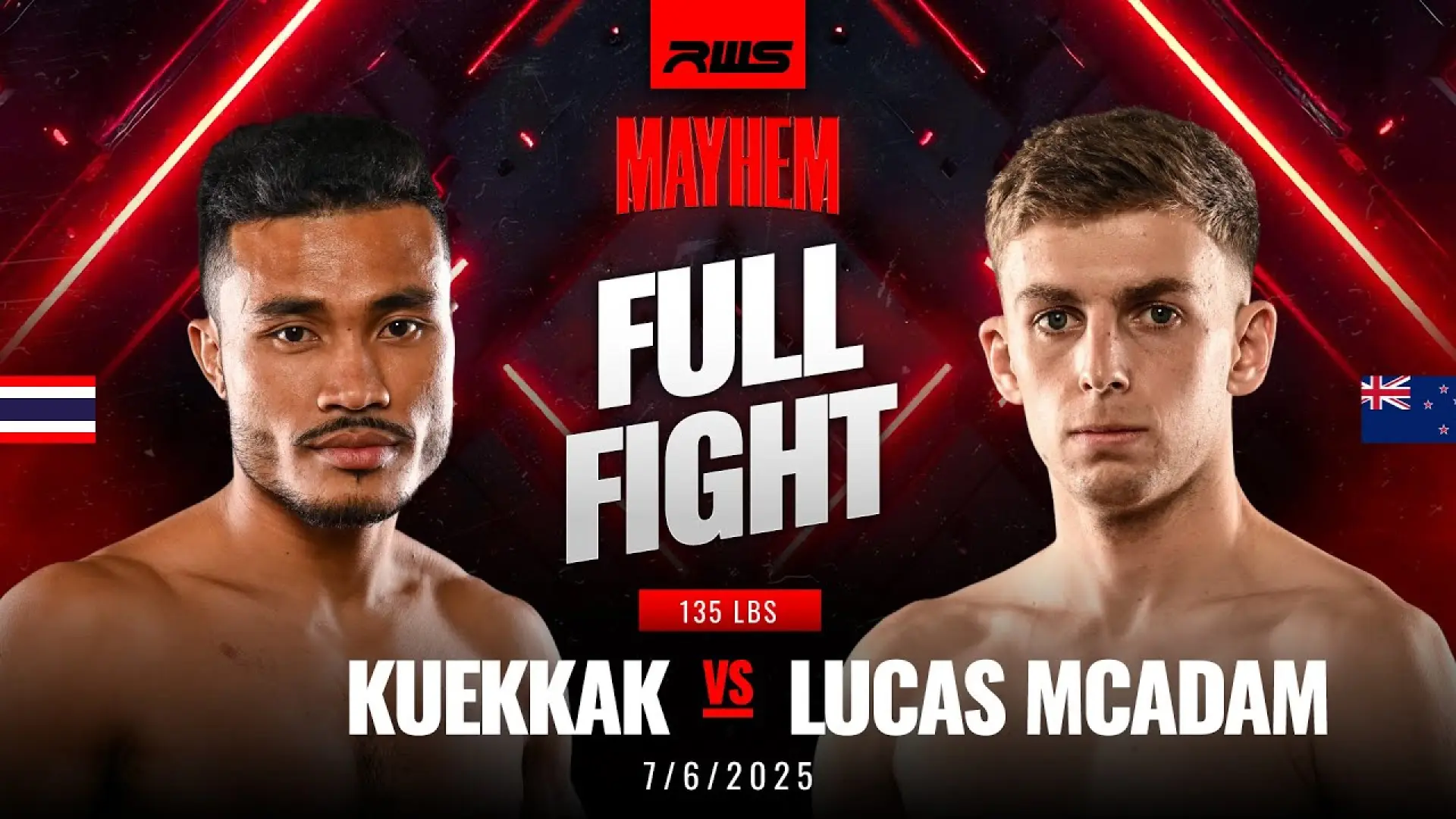 Kuekkak TFCmuaythai vs Lucas McAdam