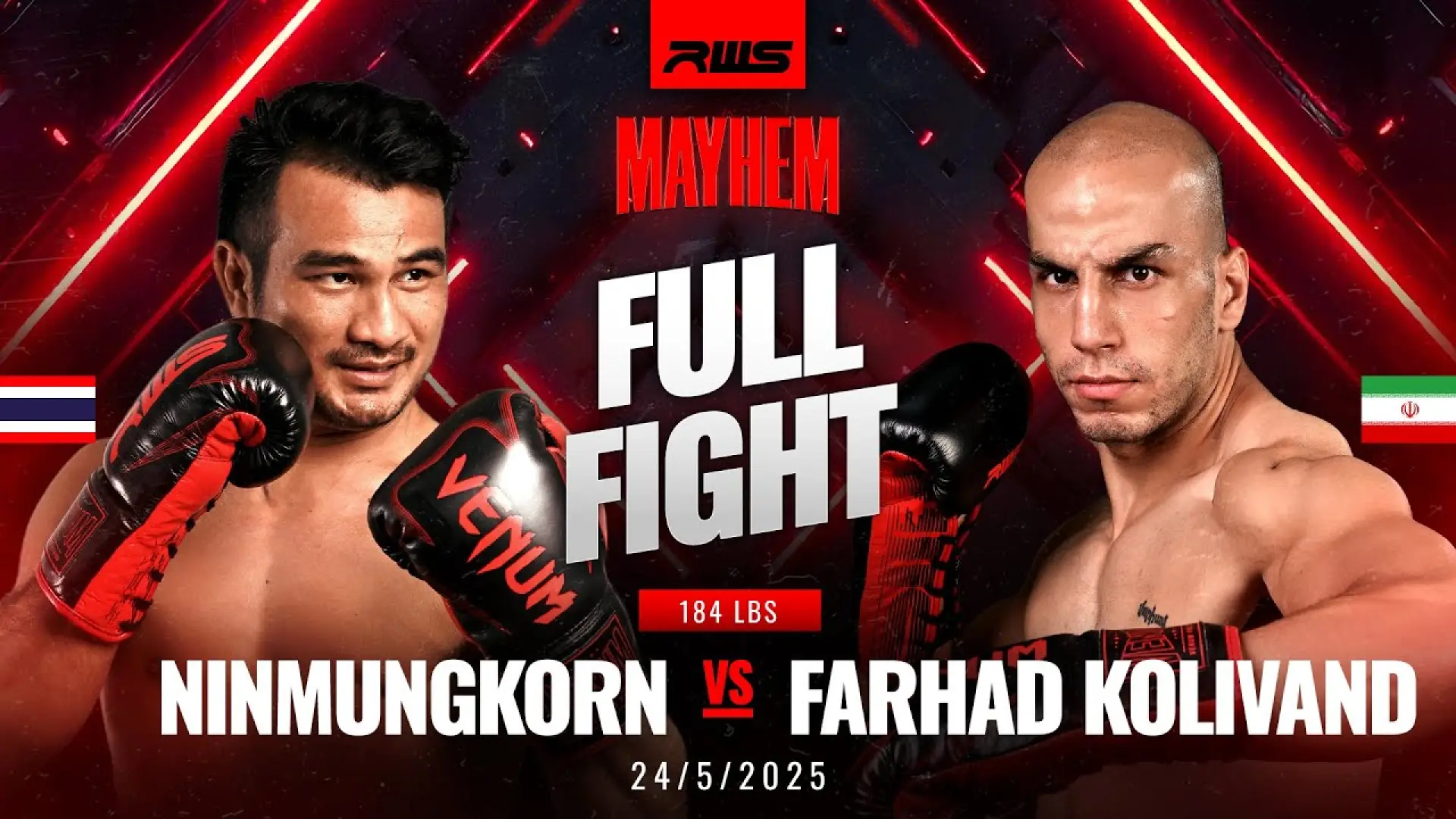 Ninmungkorn TFC.MuayThai vs Farhad Kolivand