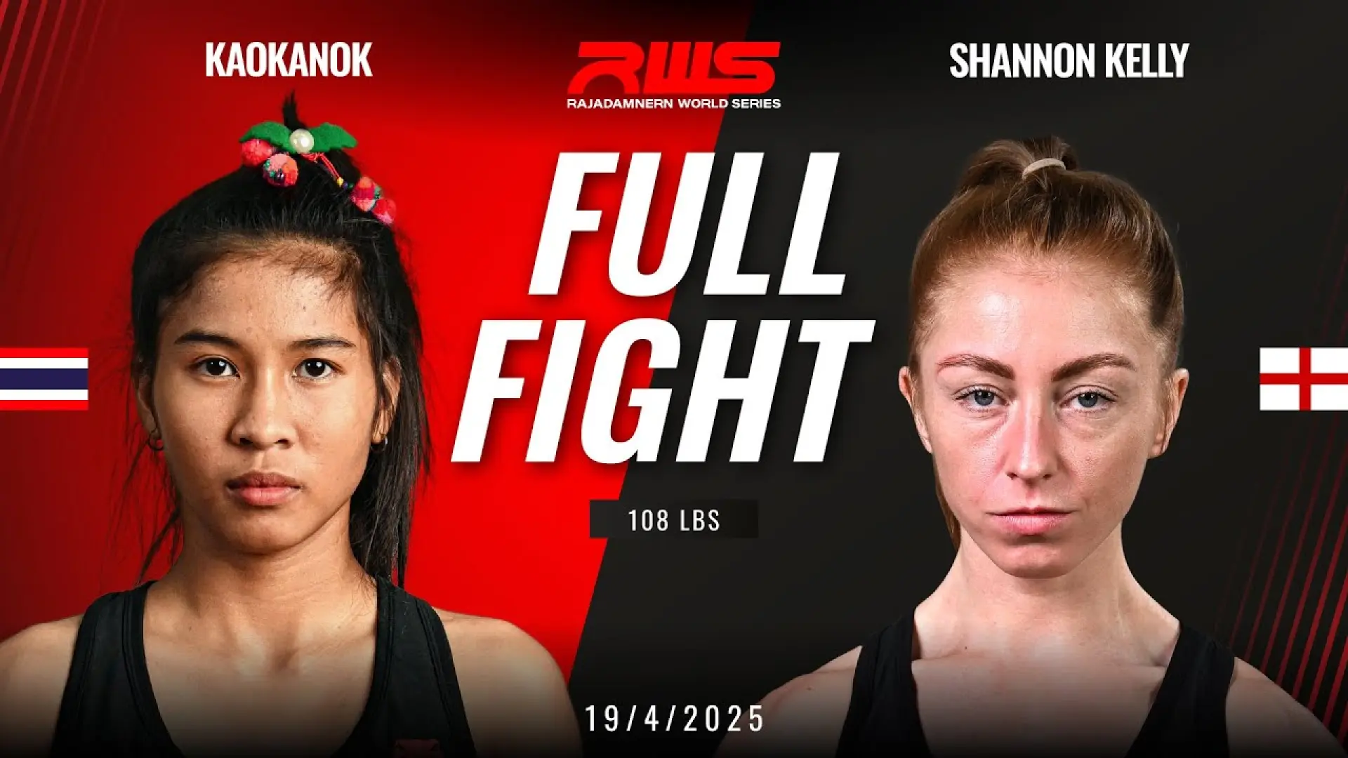 Kaokanok Wor Jakrawut vs Shannon Kelly
