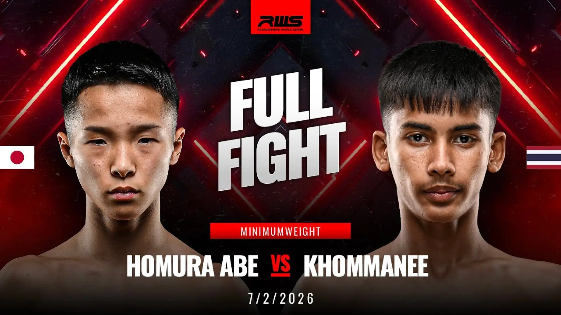 Homura Abe vs Kommanee Suanjakcafe