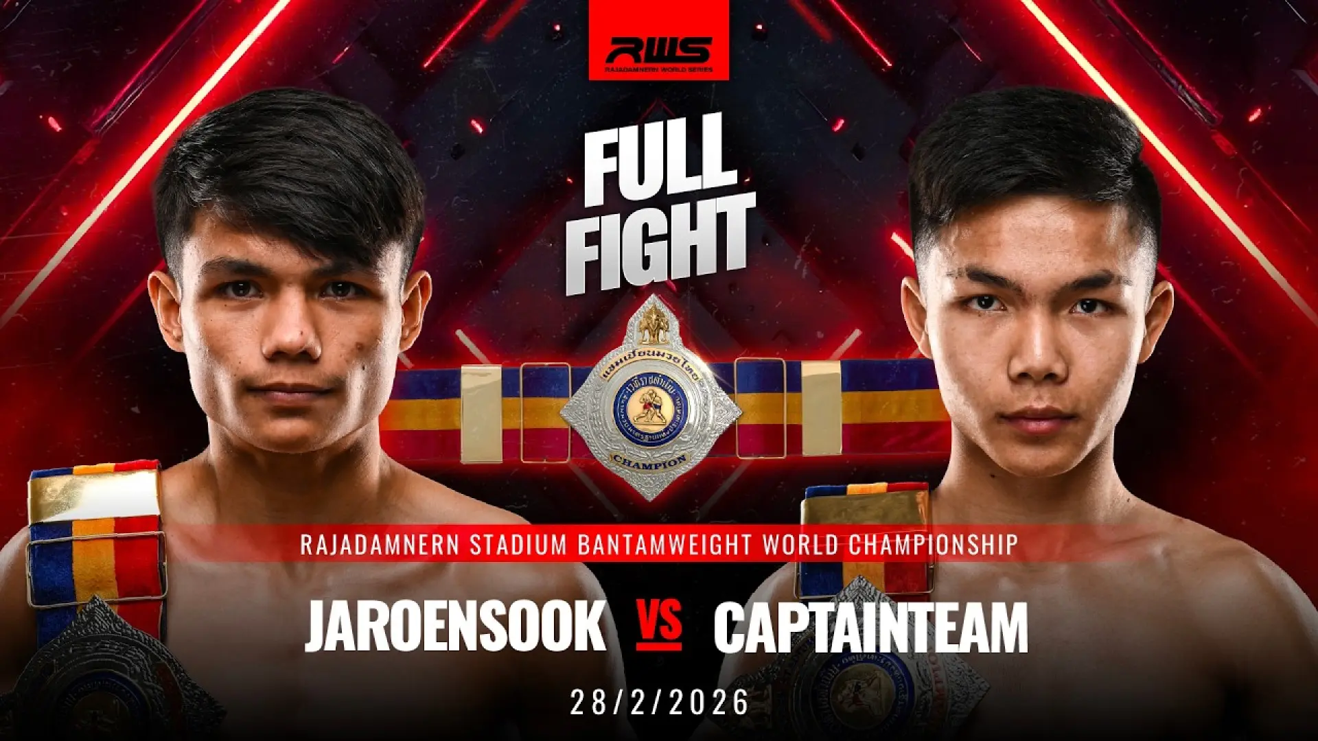 Jaroensook PathongGym vs CaptainTeam SitThailand