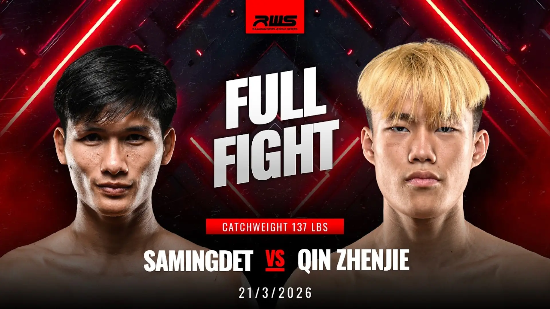 Samingdet Nor.Anuwatgym vs Qin Zhenjie