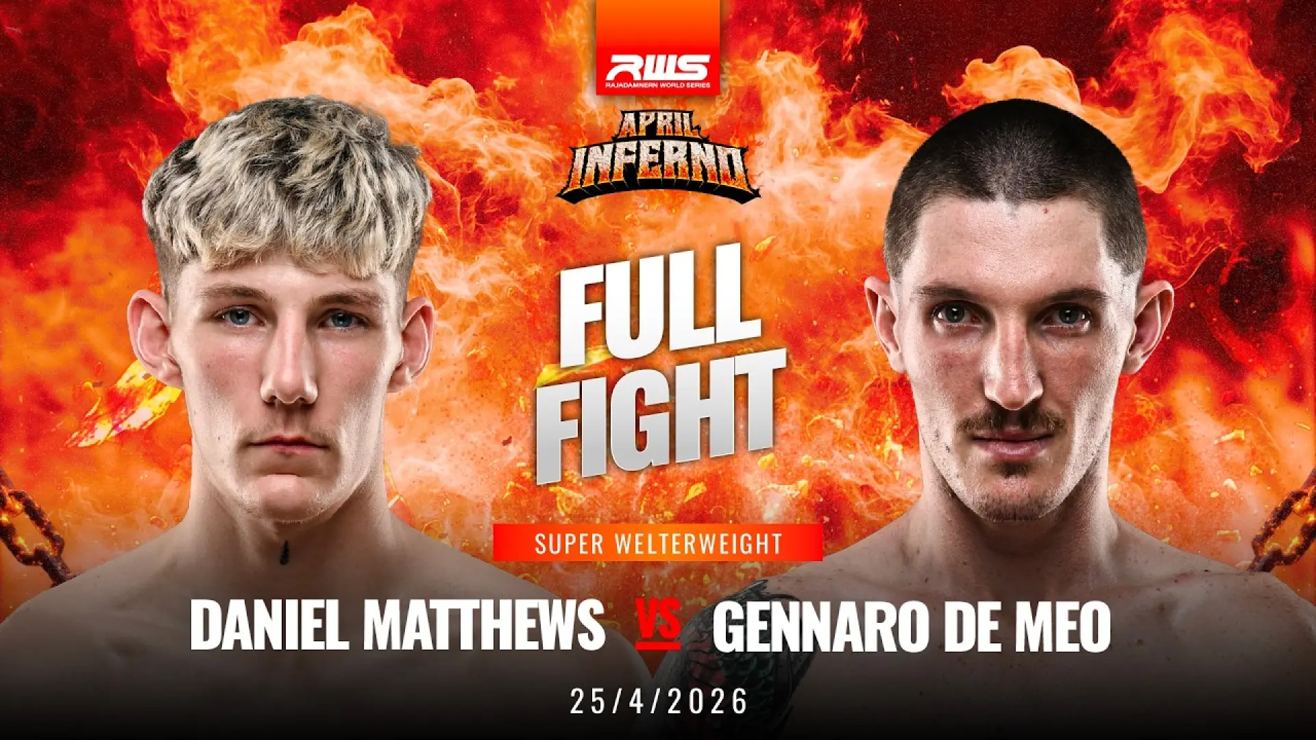 Daniel Matthews vs Gennaro De Meo