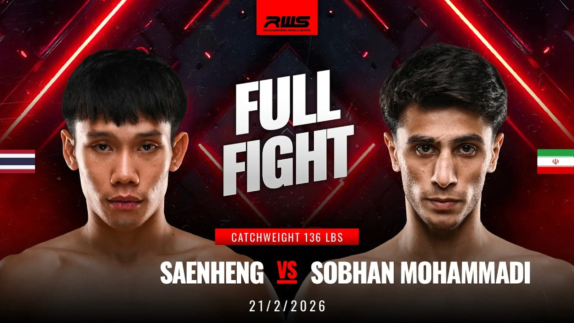 Saenheng LukNuengUbon vs Sobhan Mohammdi