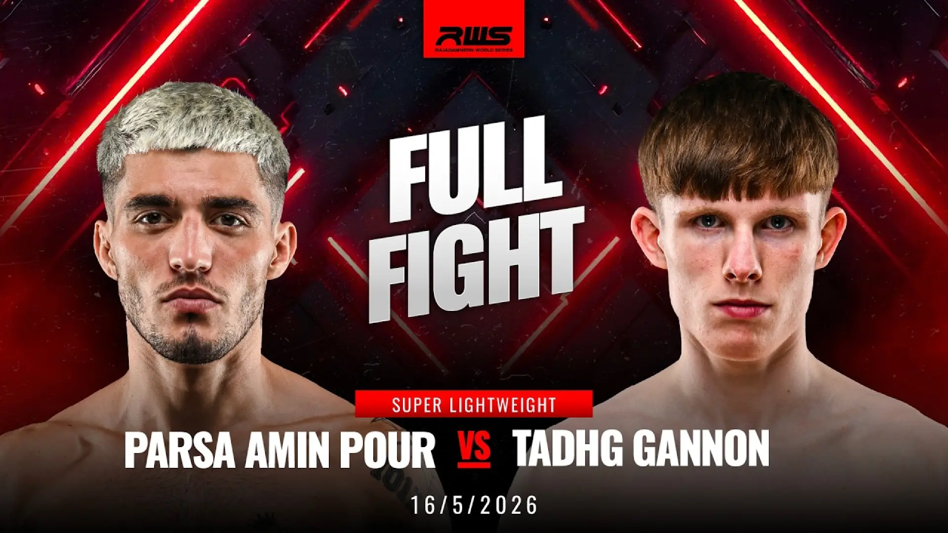 Tadhg Gannon vs Parsa Aminpour