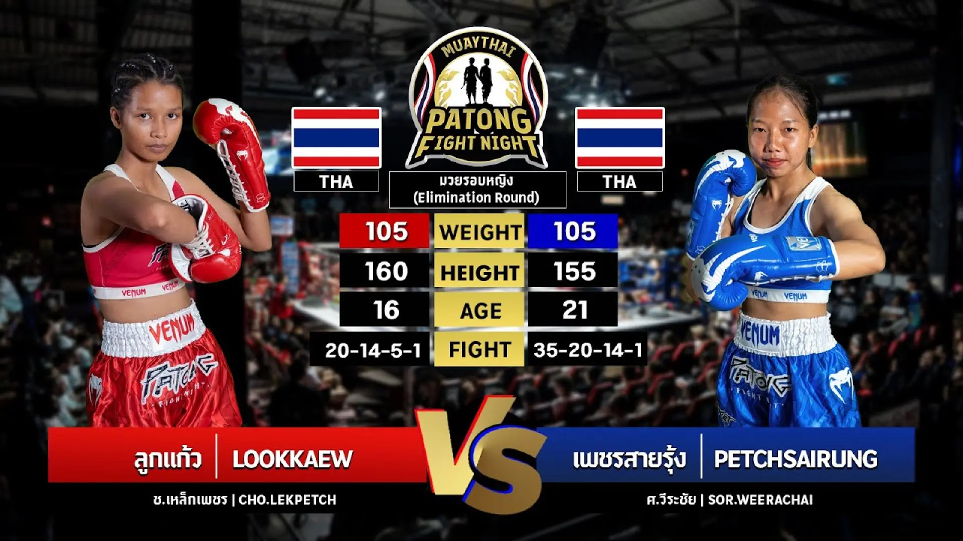 Lookkaew Chor Lekpetch vs Petchsairung Sor Weeracha