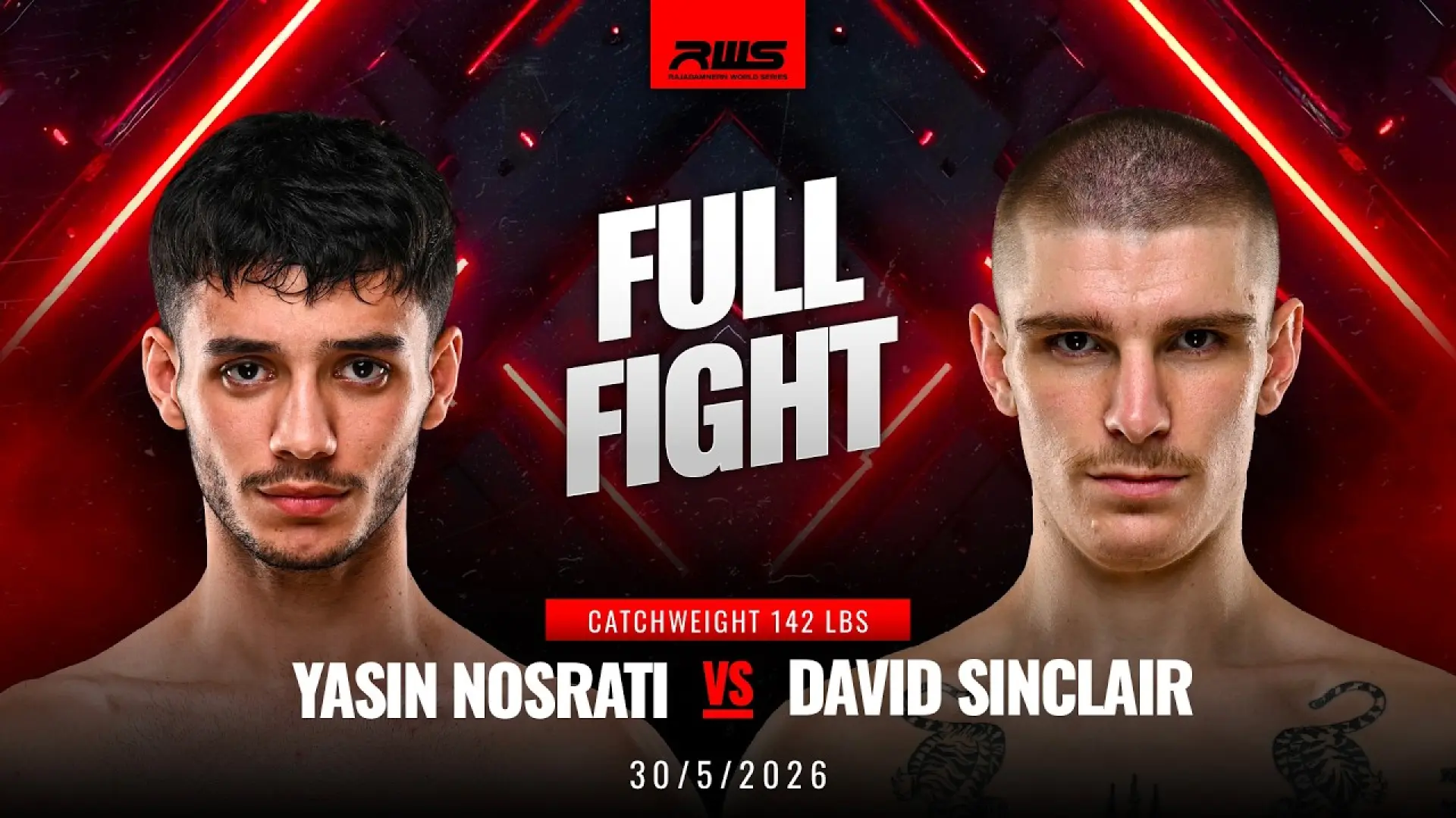 Yasin Nosrati vs David Sinclair