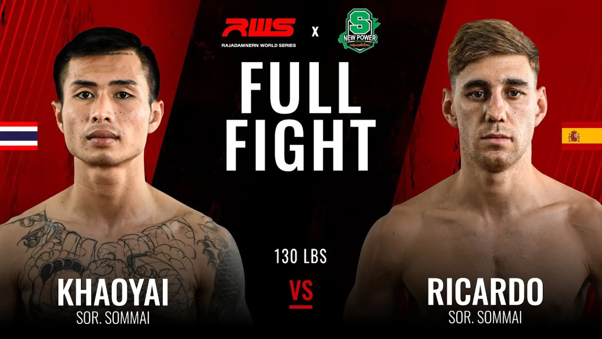 KhaoYai Sor.Sommai vs Ricardo Alvarez