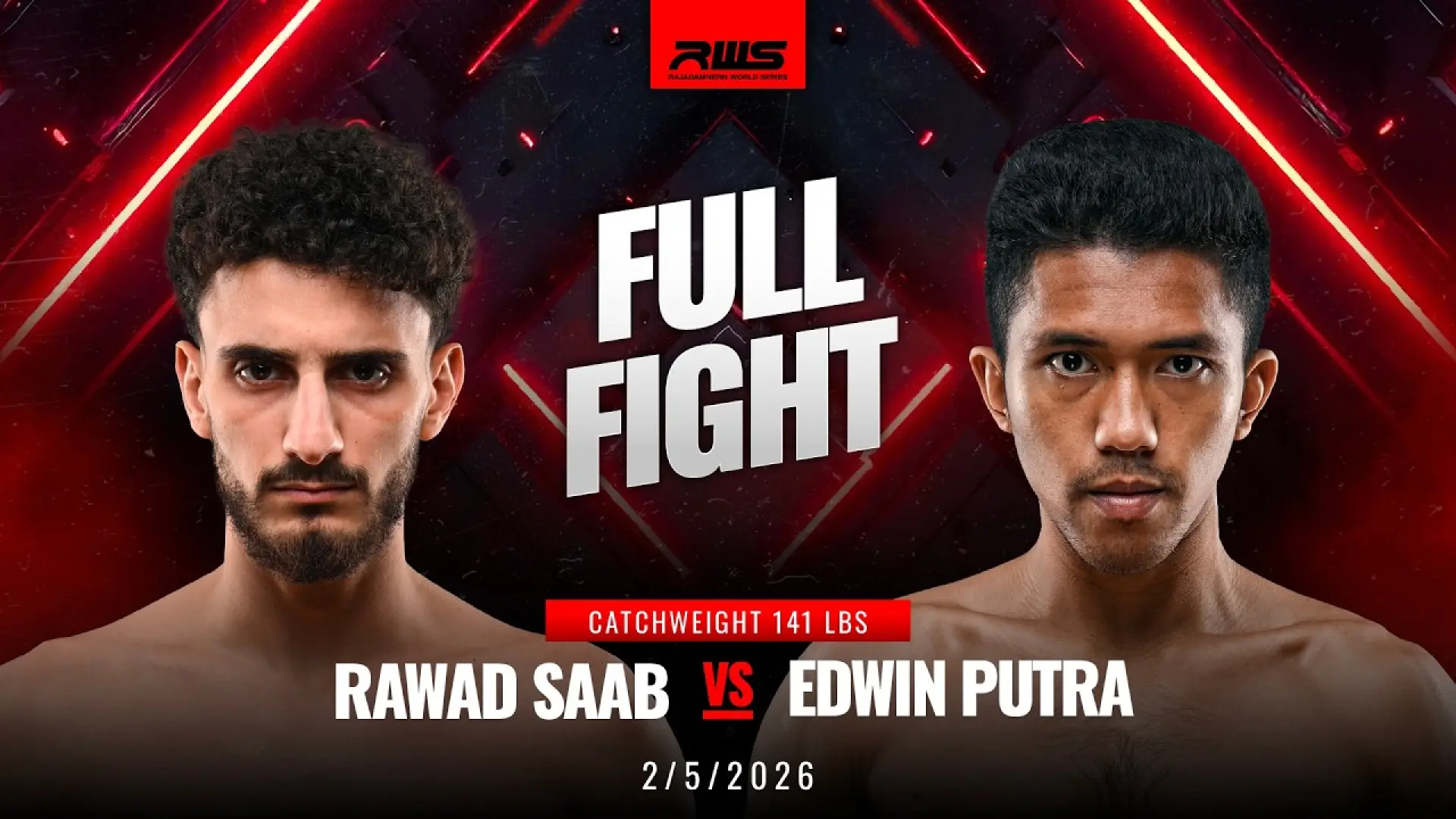 Rawad Saab vs Edwin Pratama Putra