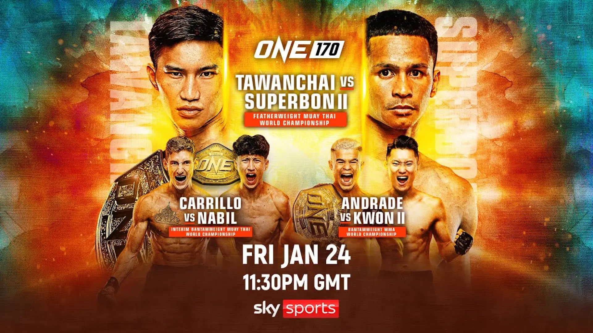 Sinsamut Klinmee vs Nauzet Trujillo