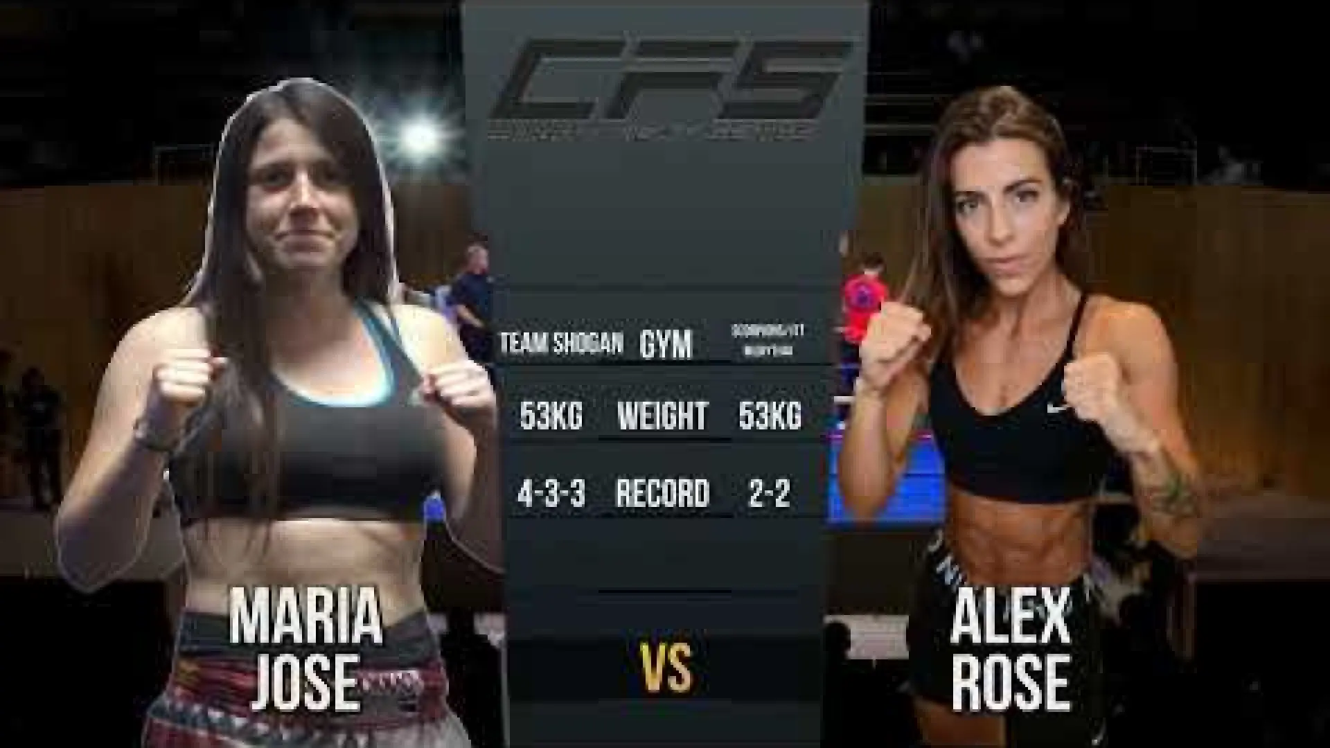 Alex Rose vs Maria Jose (Fight Video)