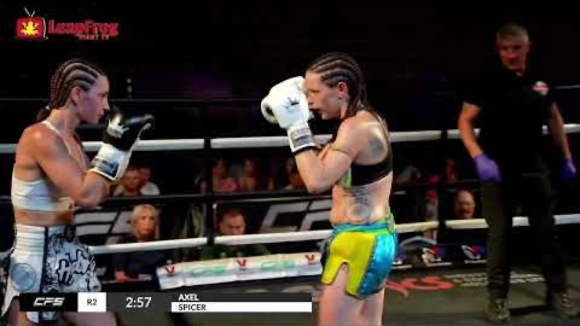 Alex Axel vs Grace Spicer (Fight Video)