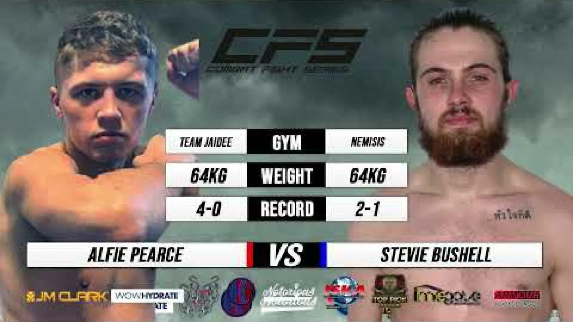 Alfie Pearse vs Stevie Bushell (Fight Video)