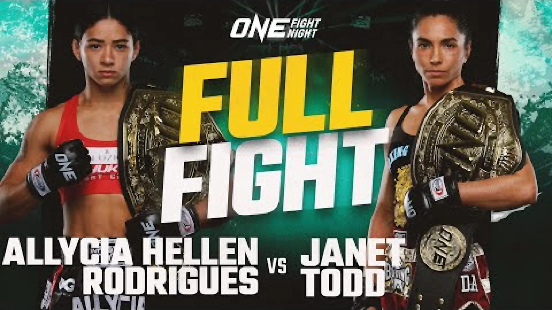 Allycia Hellen Rodrigues vs Janet Todd (Fight Video)