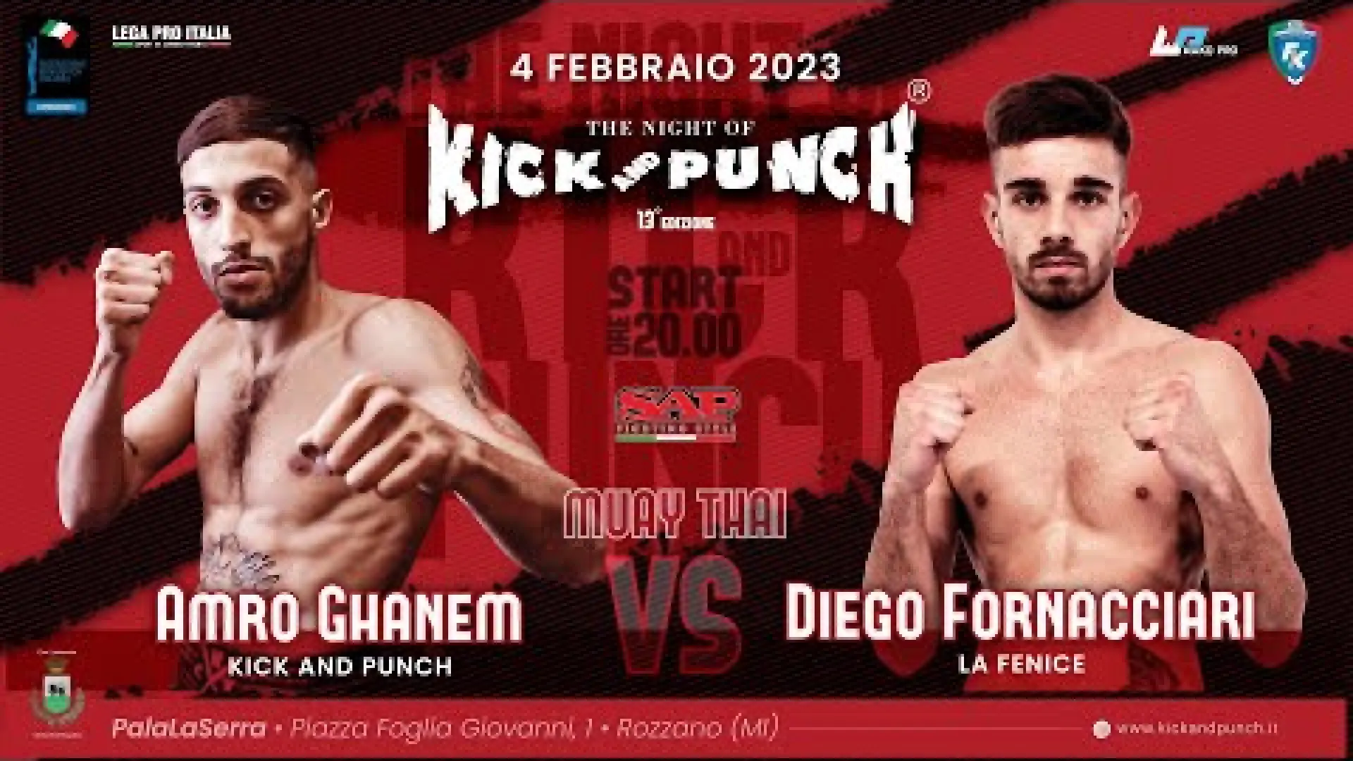 Amro Ghanem vs Diego Fornacciari (Fight Video)