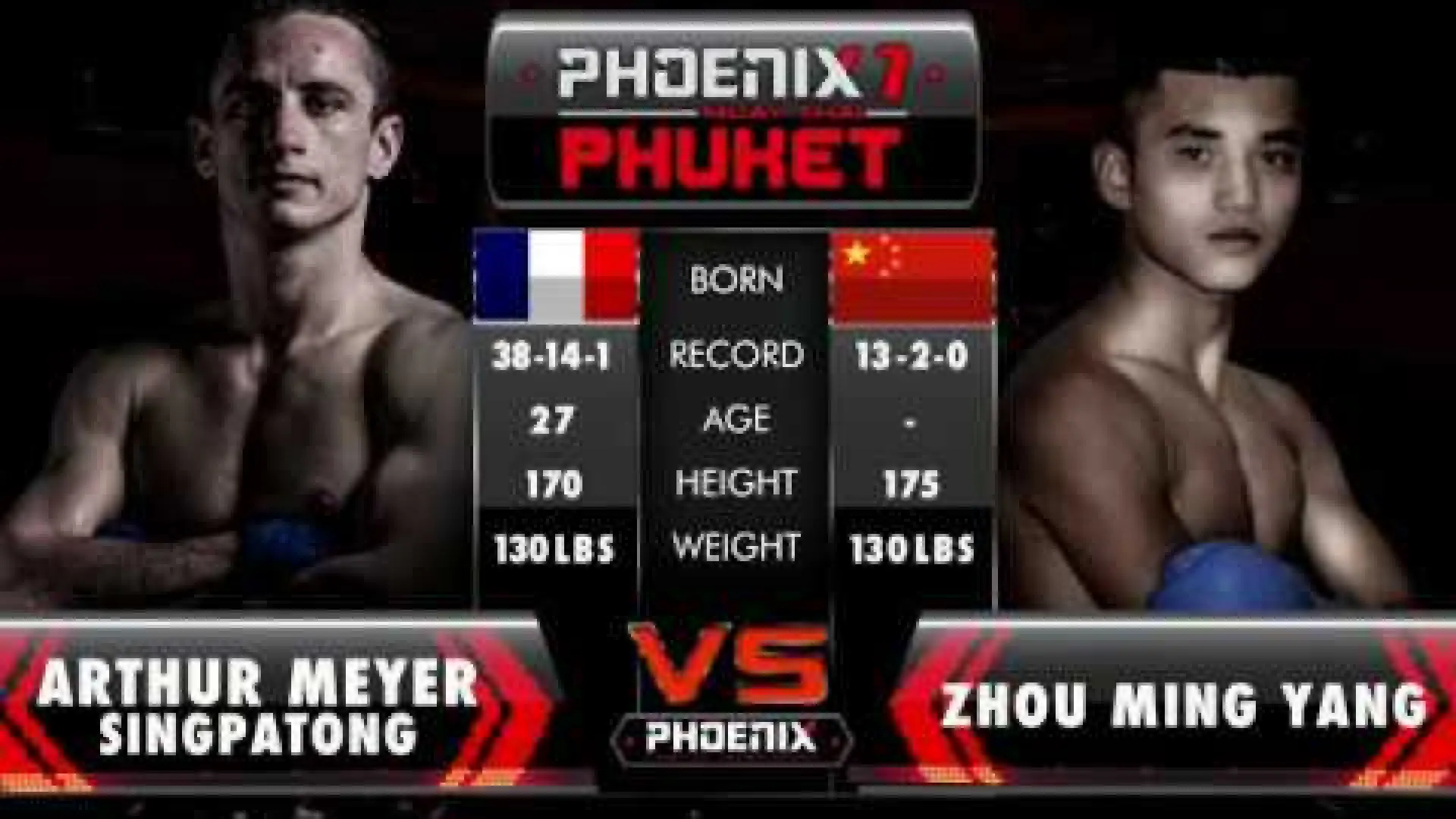 Arthur Meyer vs Zhou Ming Yang (Fight Video)