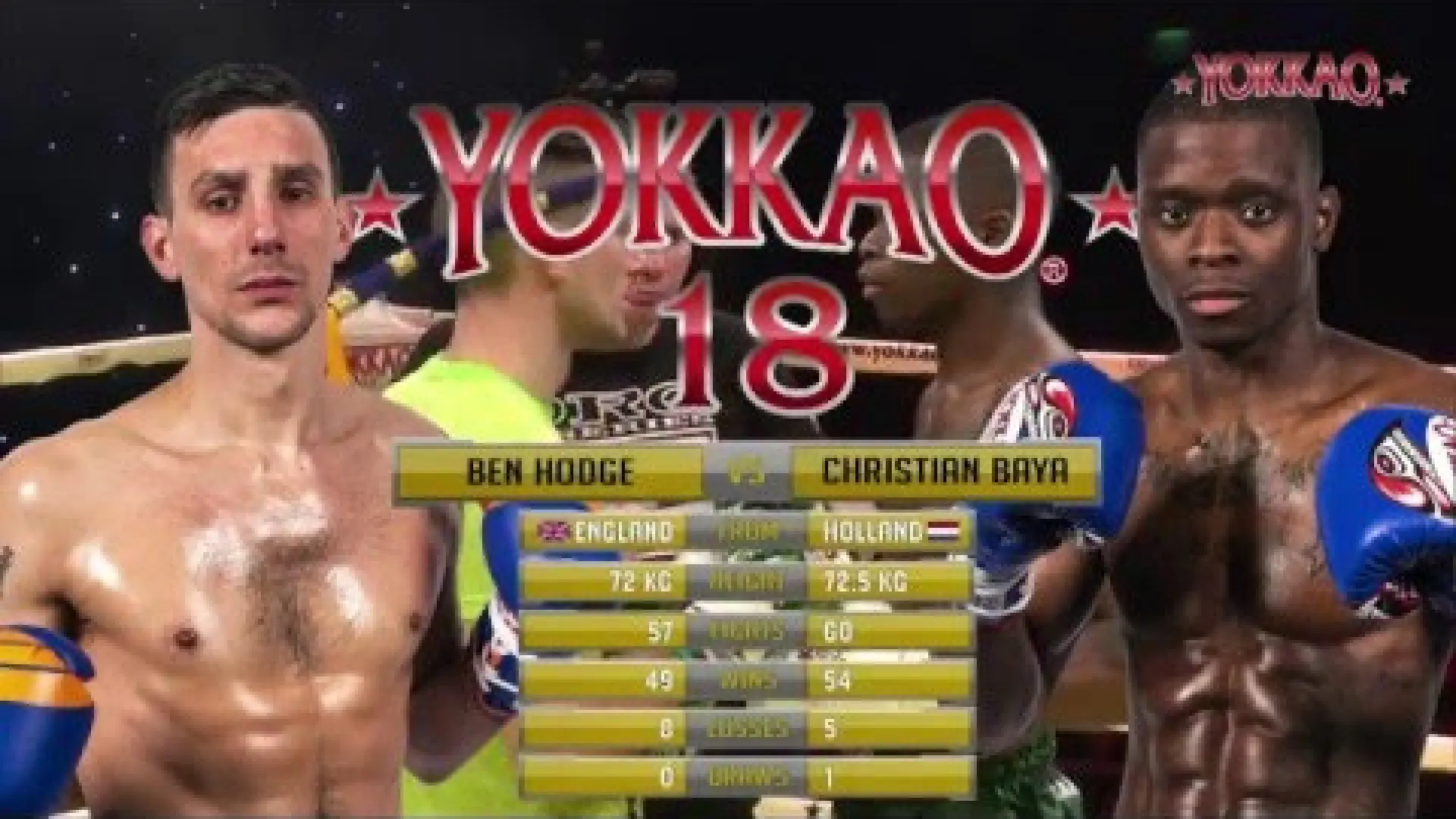 Ben Hodge vs Christian Baya (Fight Video)