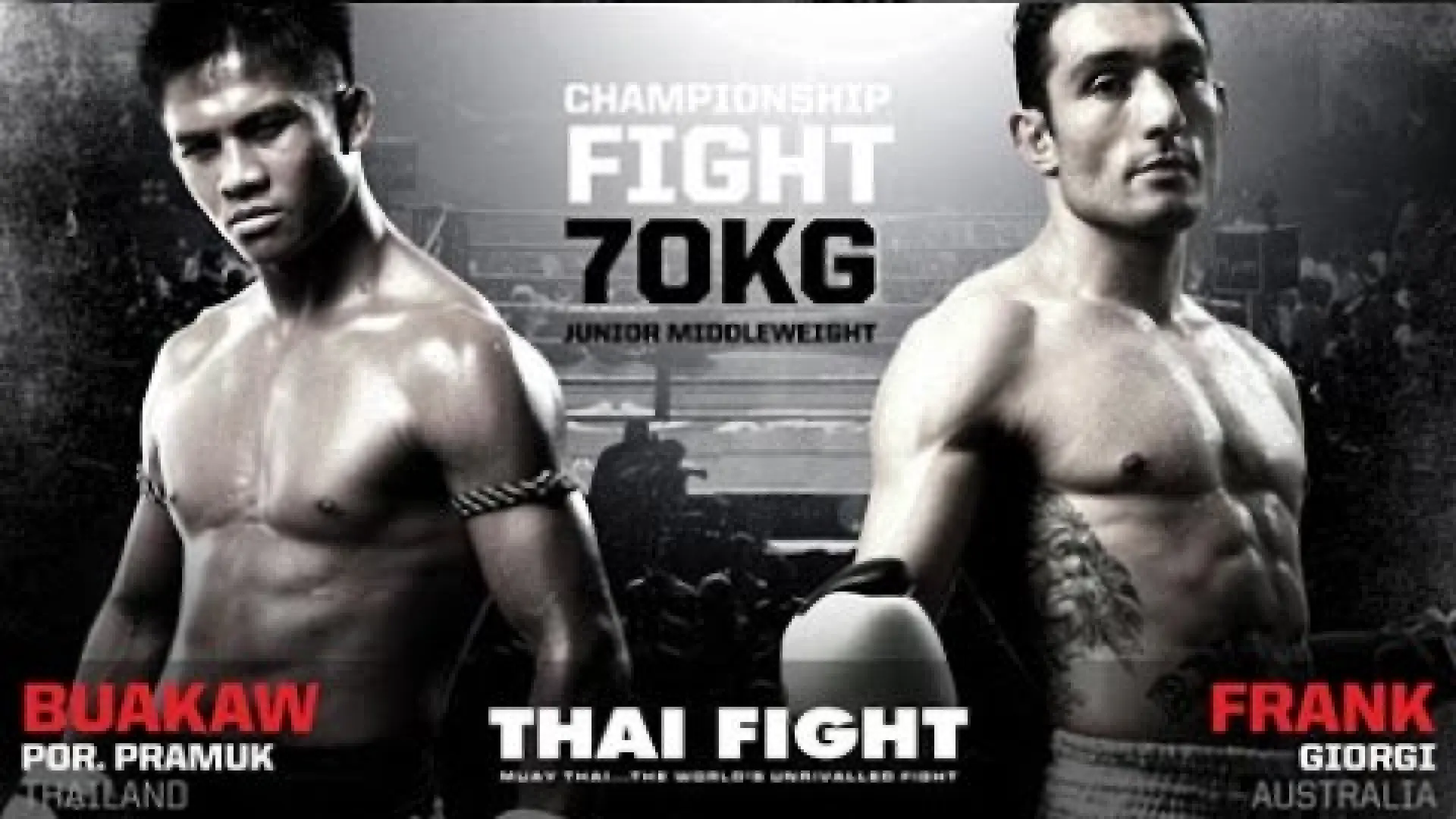 Buakaw Banchamek vs Frank Giorgi (Fight Video)