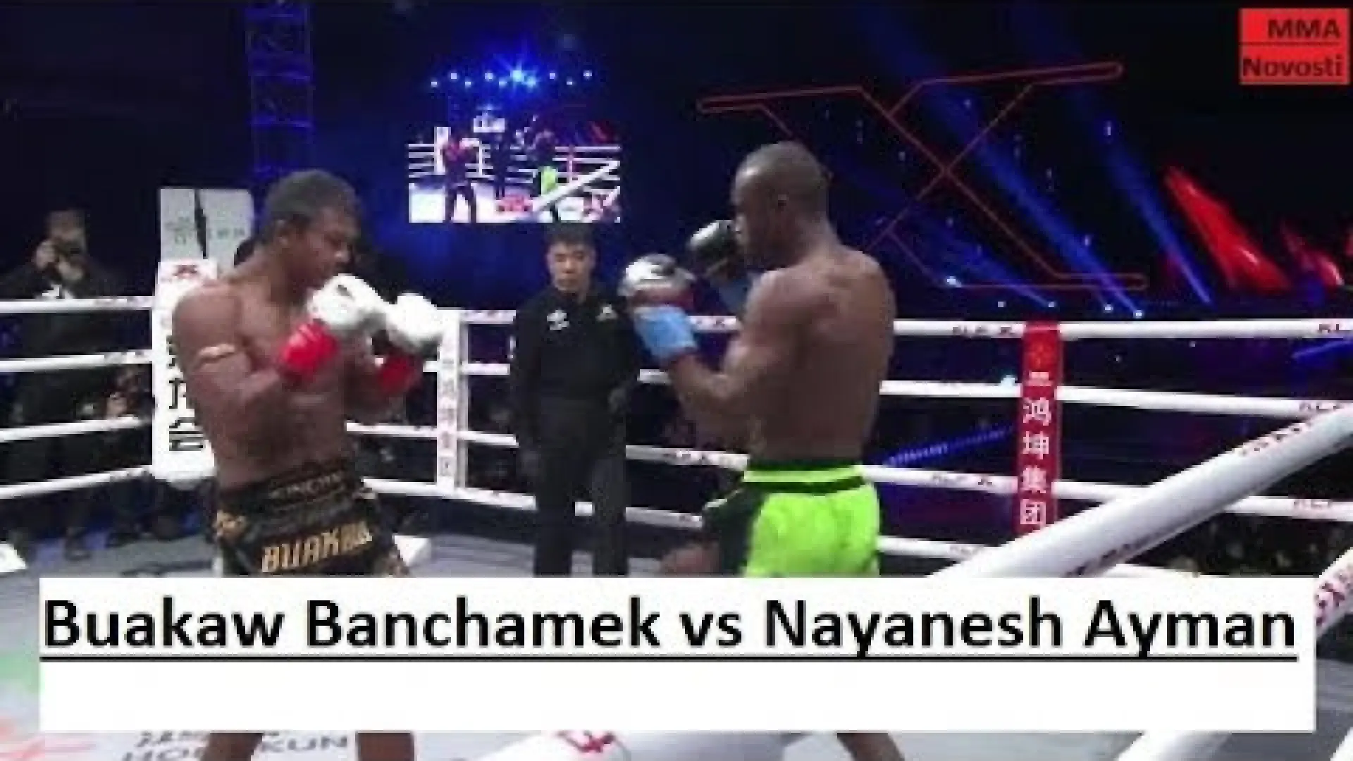 Buakaw Banchamek vs Nayanesh Ayman (Fight Video)