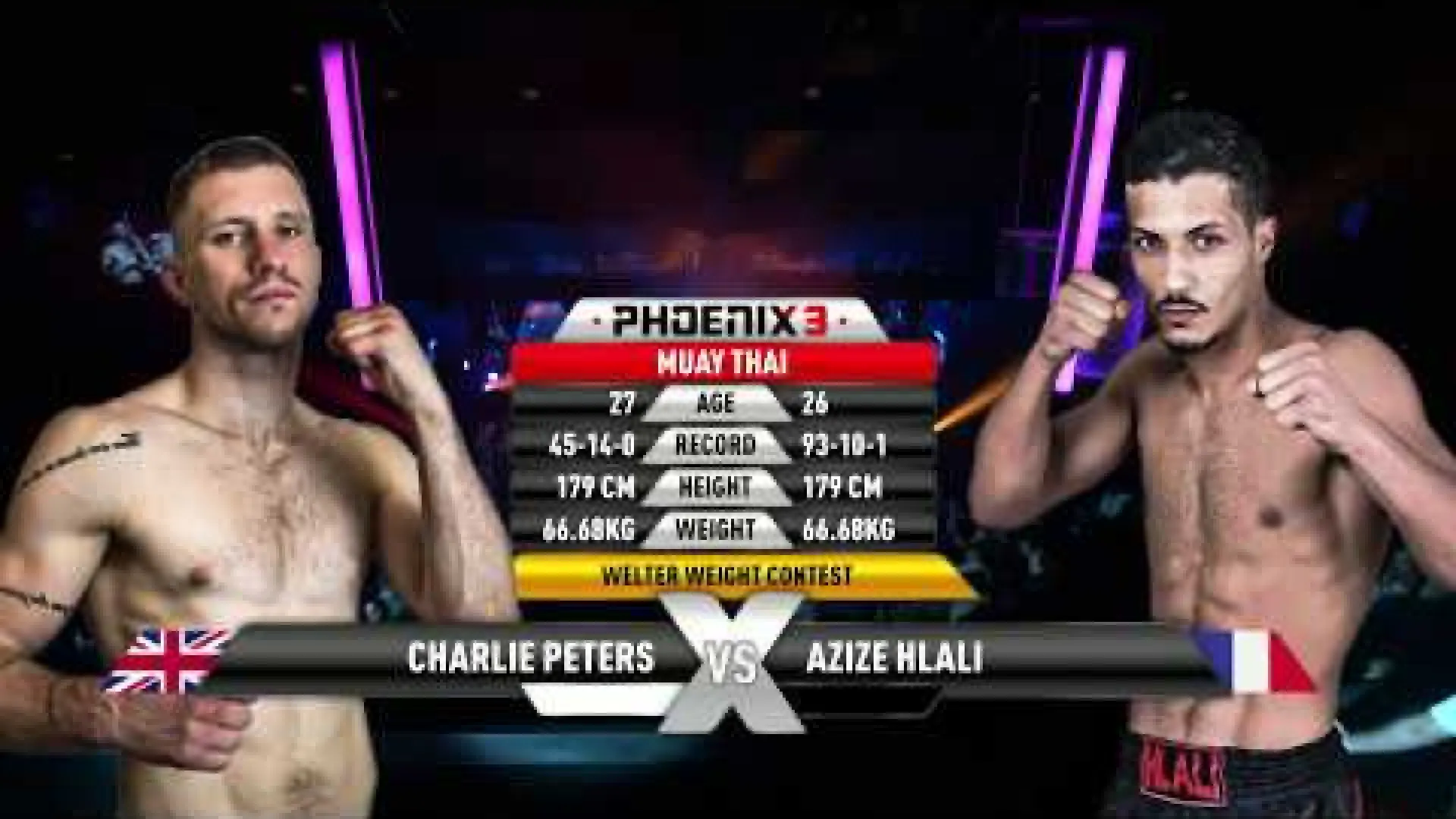 Charlie Peters vs Azize Hlali (Fight Video)