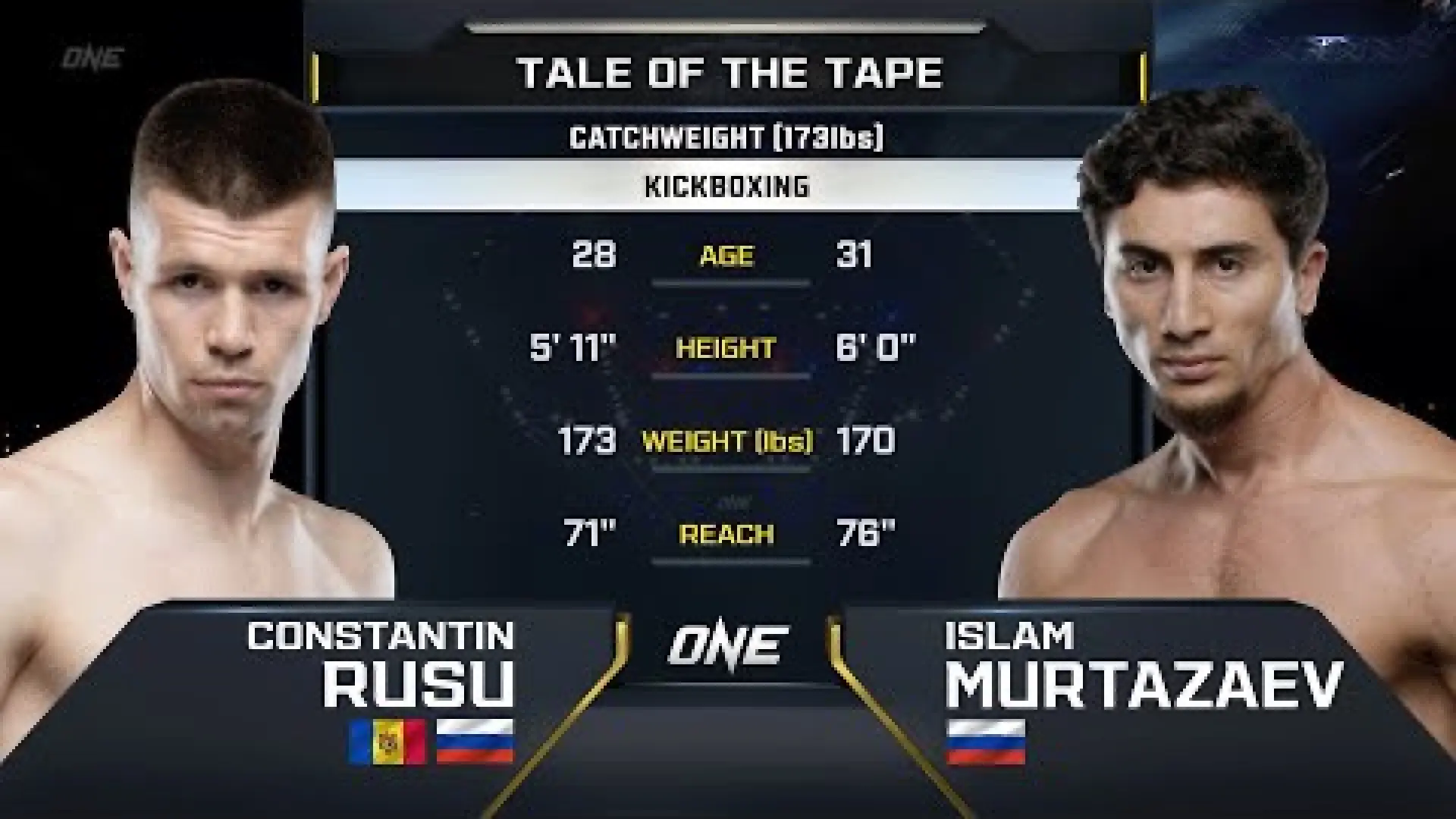 Constantin Rusu vs Islam Murtazaev (Fight Video)