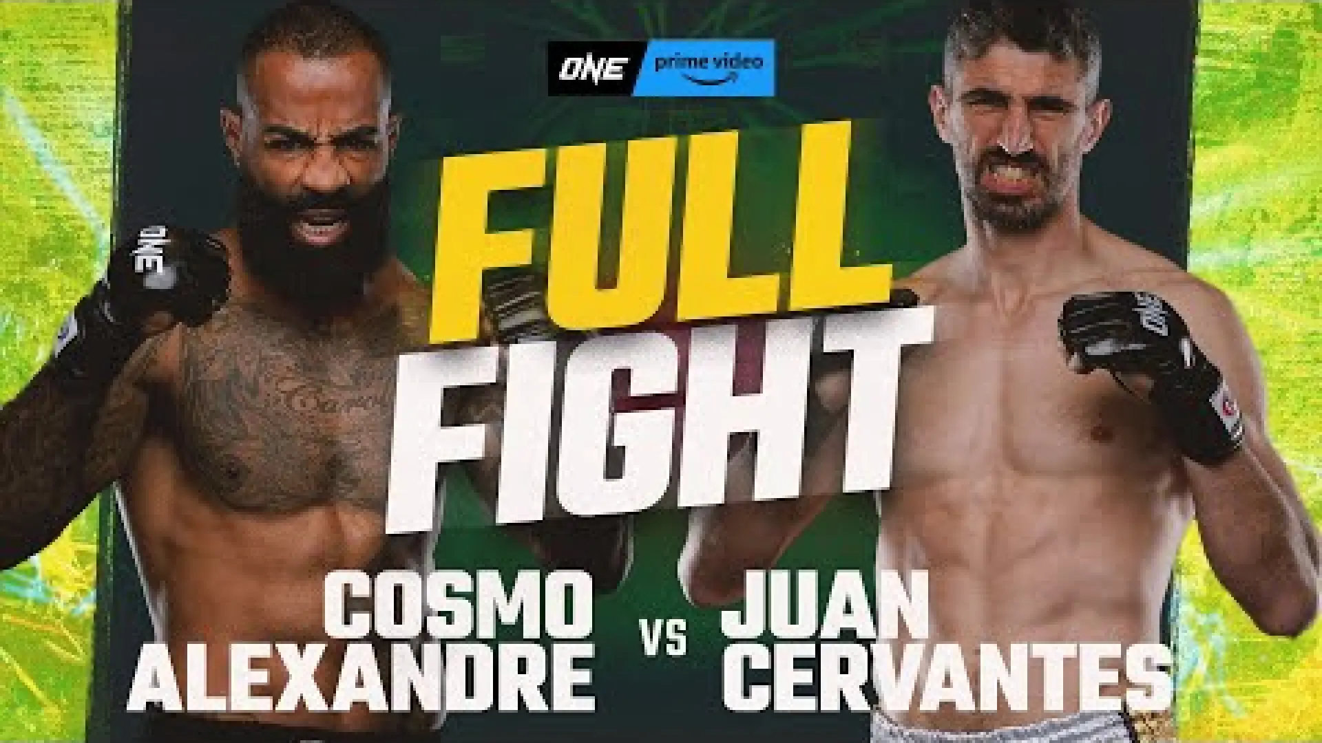 Cosmo Alexandre vs Juan Cervantes (Fight Video)
