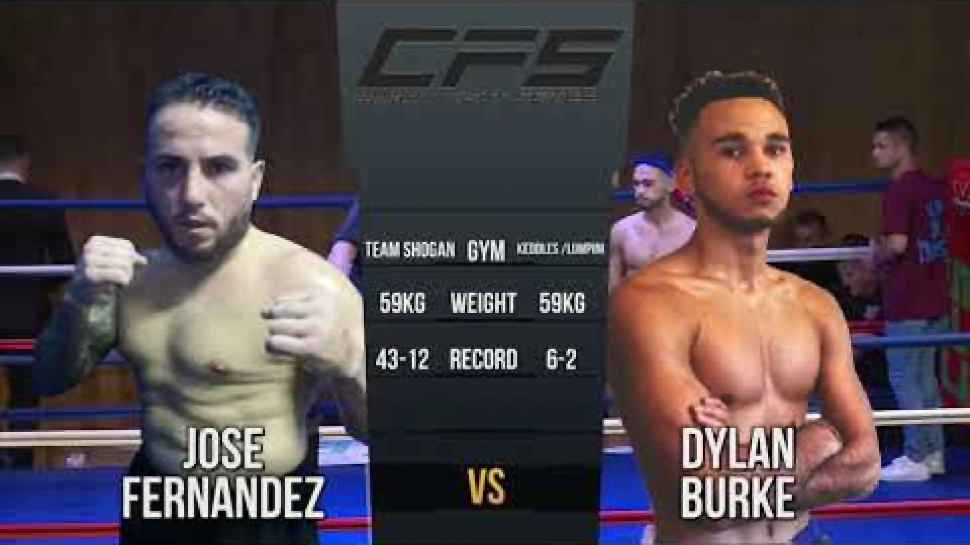 Dylan Burke vs Jose Fernandez (Fight Video)