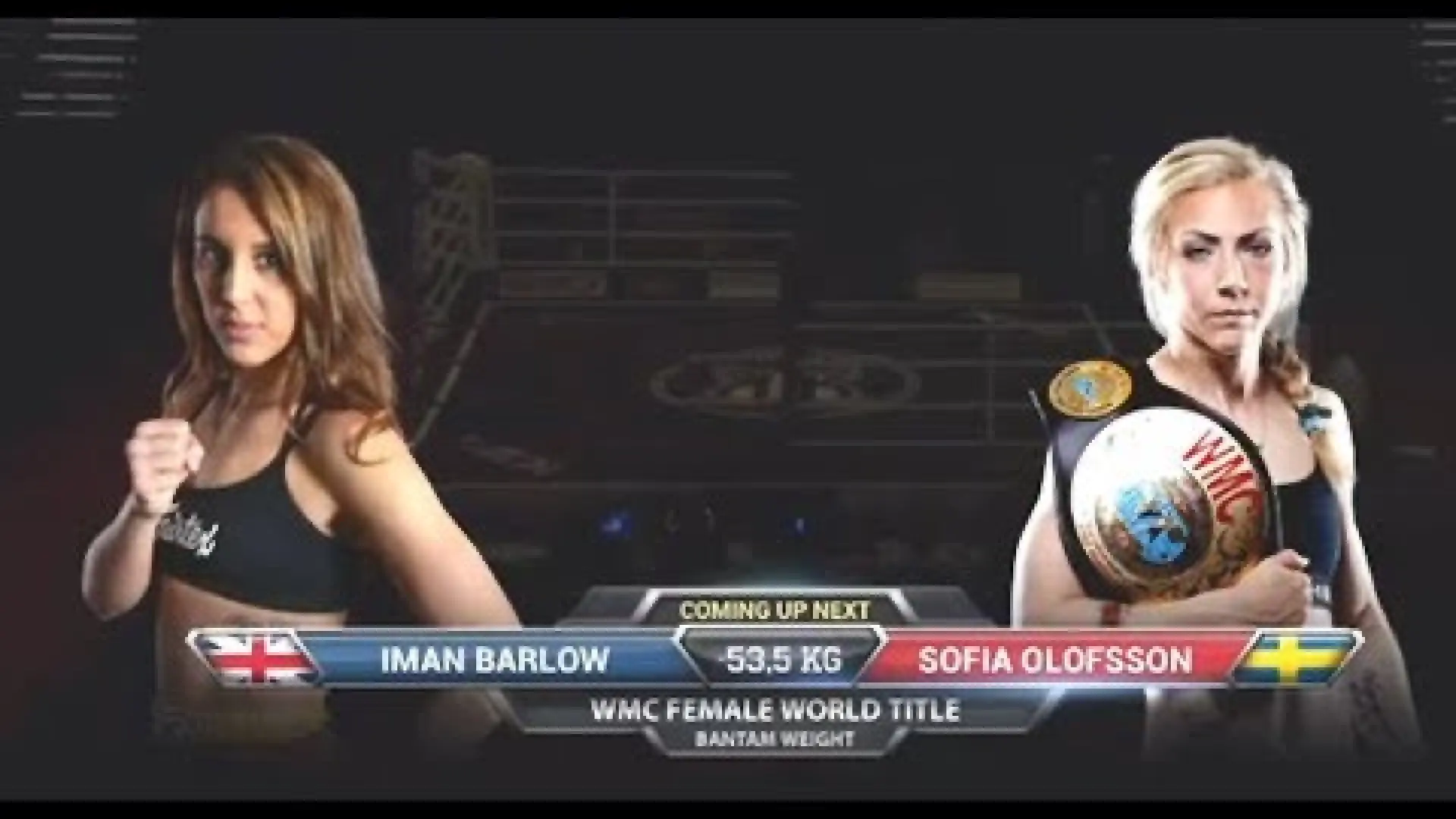Iman Barlow vs Sofia Olofsson (Fight Video)